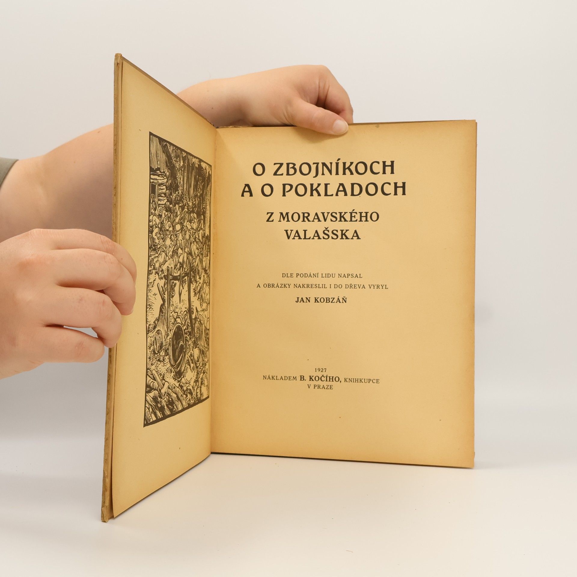 Jan Kobzáň O zbojníkoch a o pokladoch z moravského Valašska
