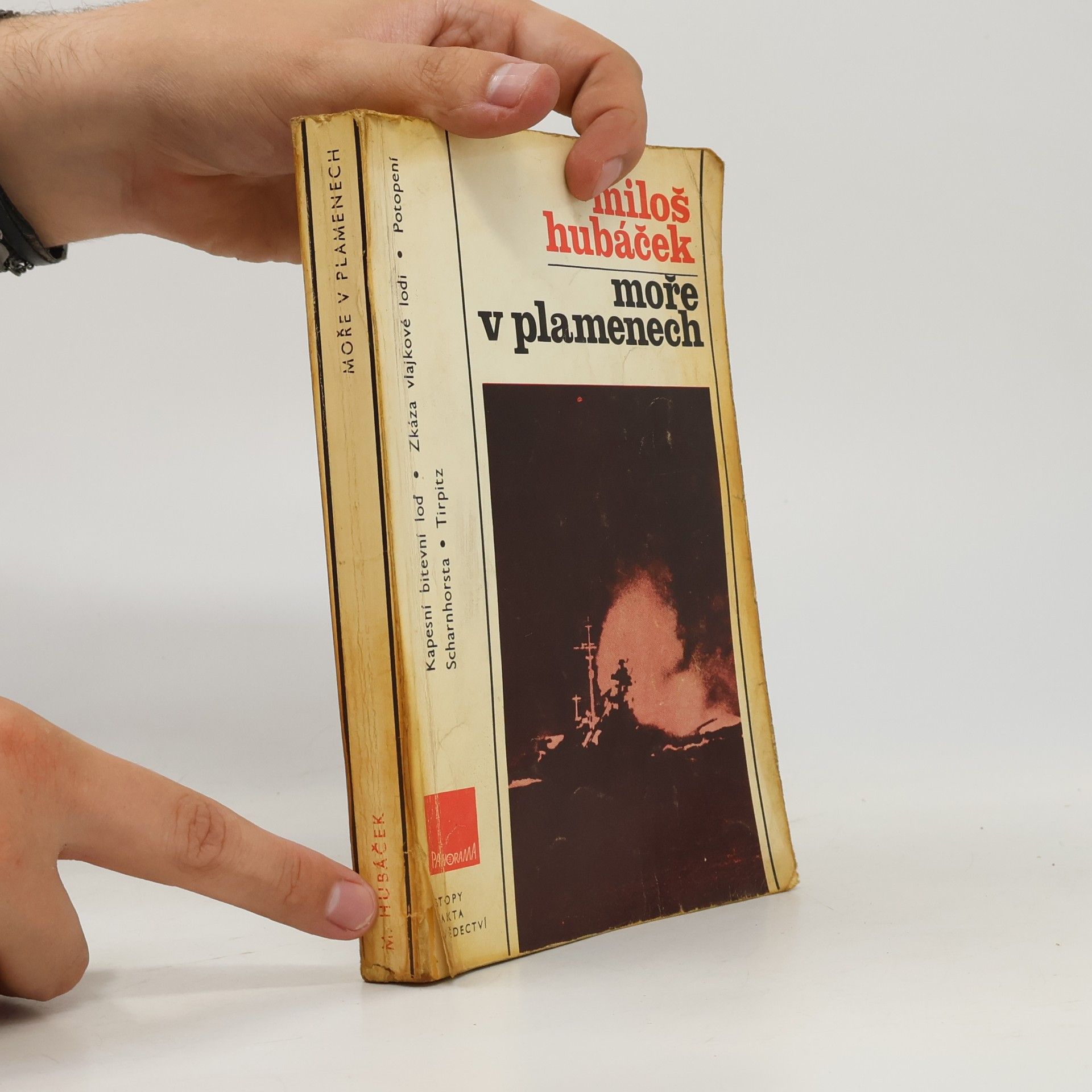 Miloš Hubáček Moře v plamenech