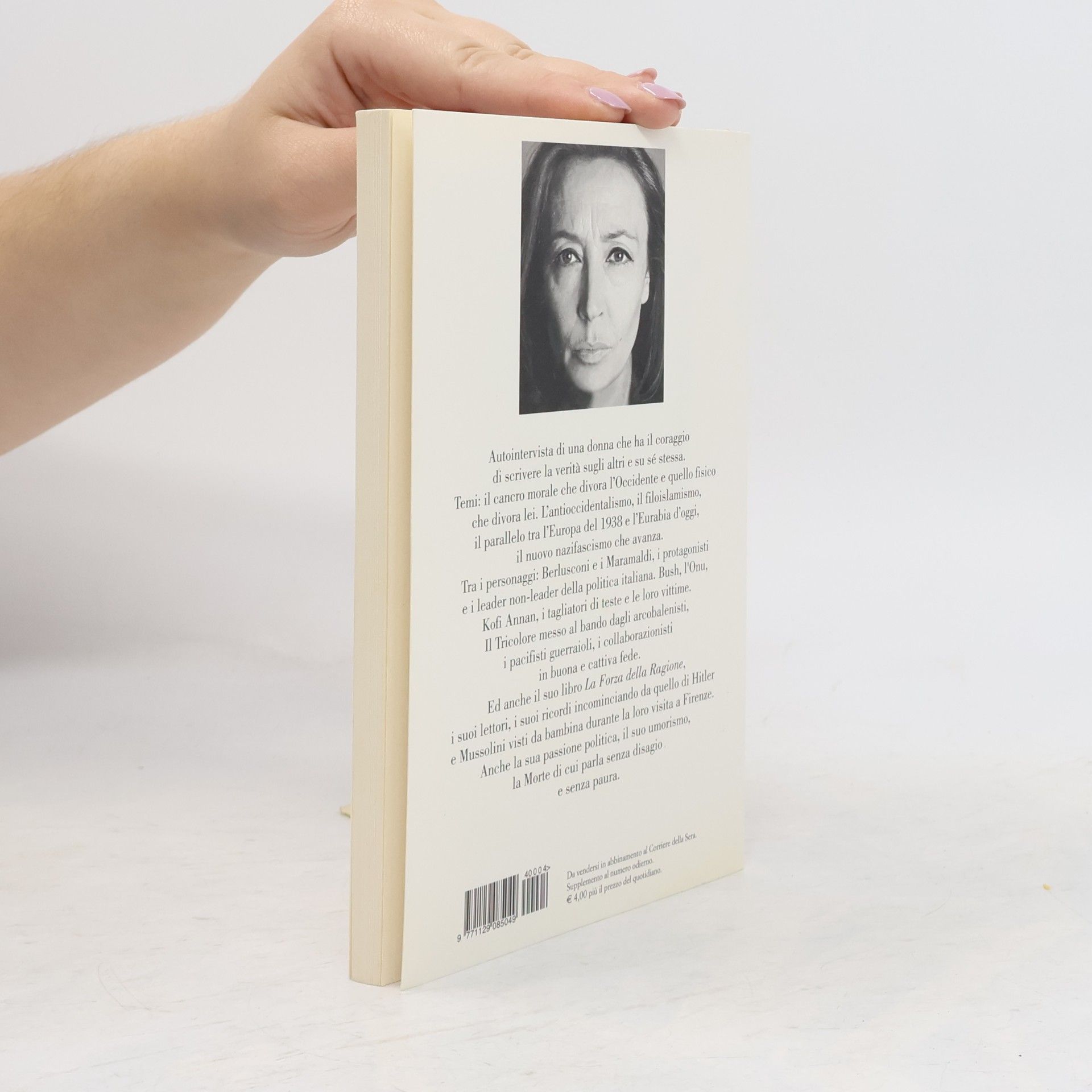 Oriana Fallaci Oriana Fallaci intervista Oriana Fallaci