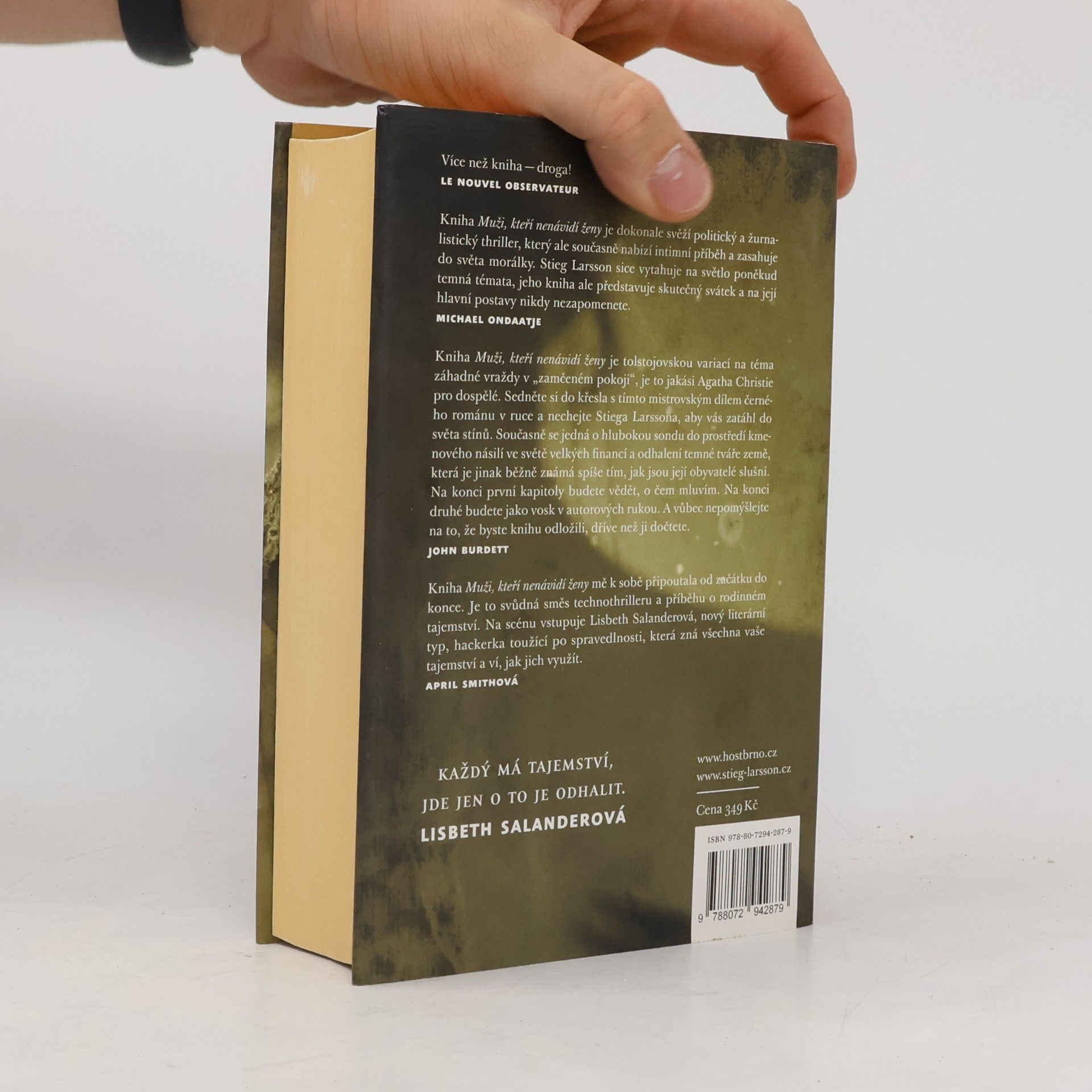 Stieg Larsson Muži, kteří nenávidí ženy