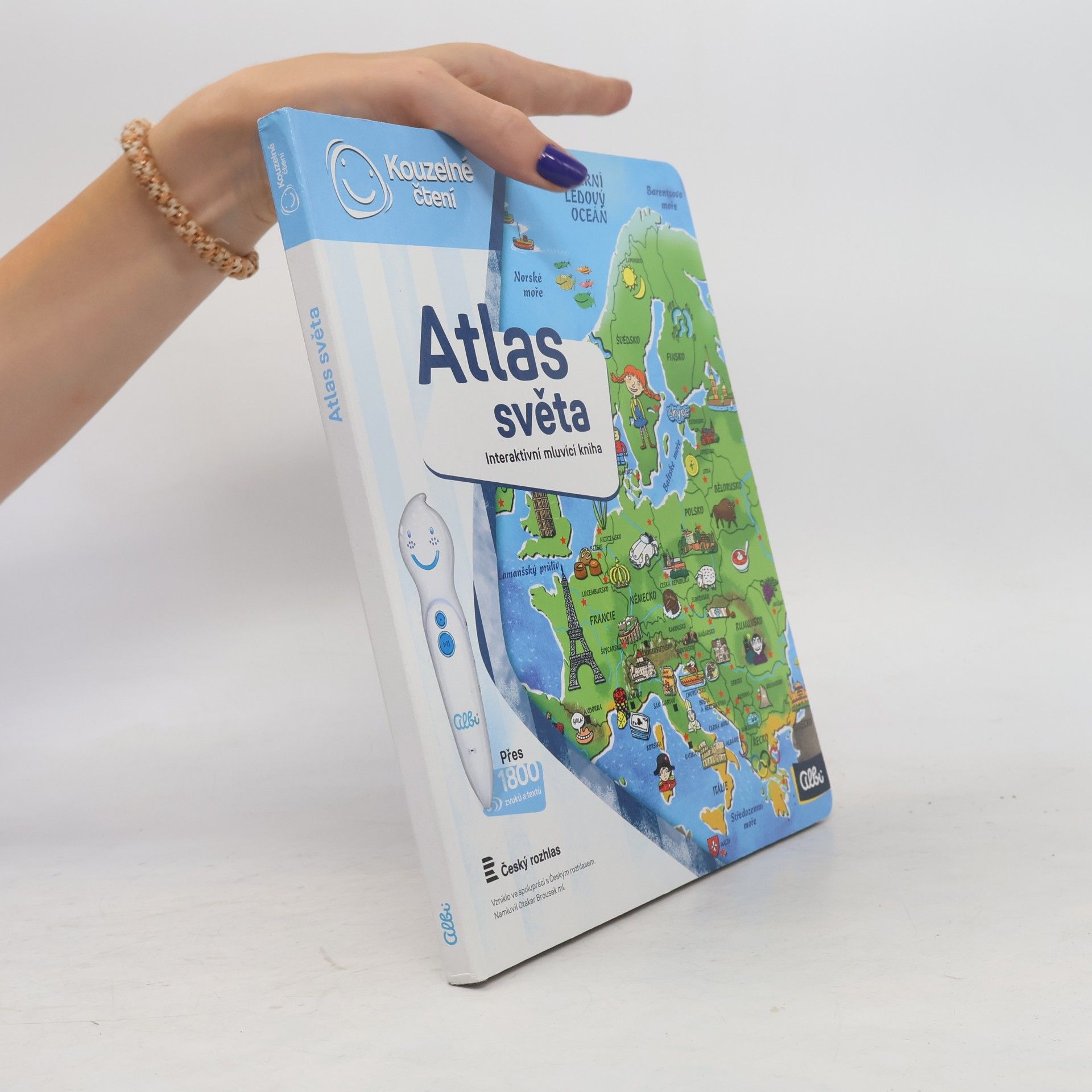 Tereza Kocová Atlas světa. Interaktivní mluvící kniha