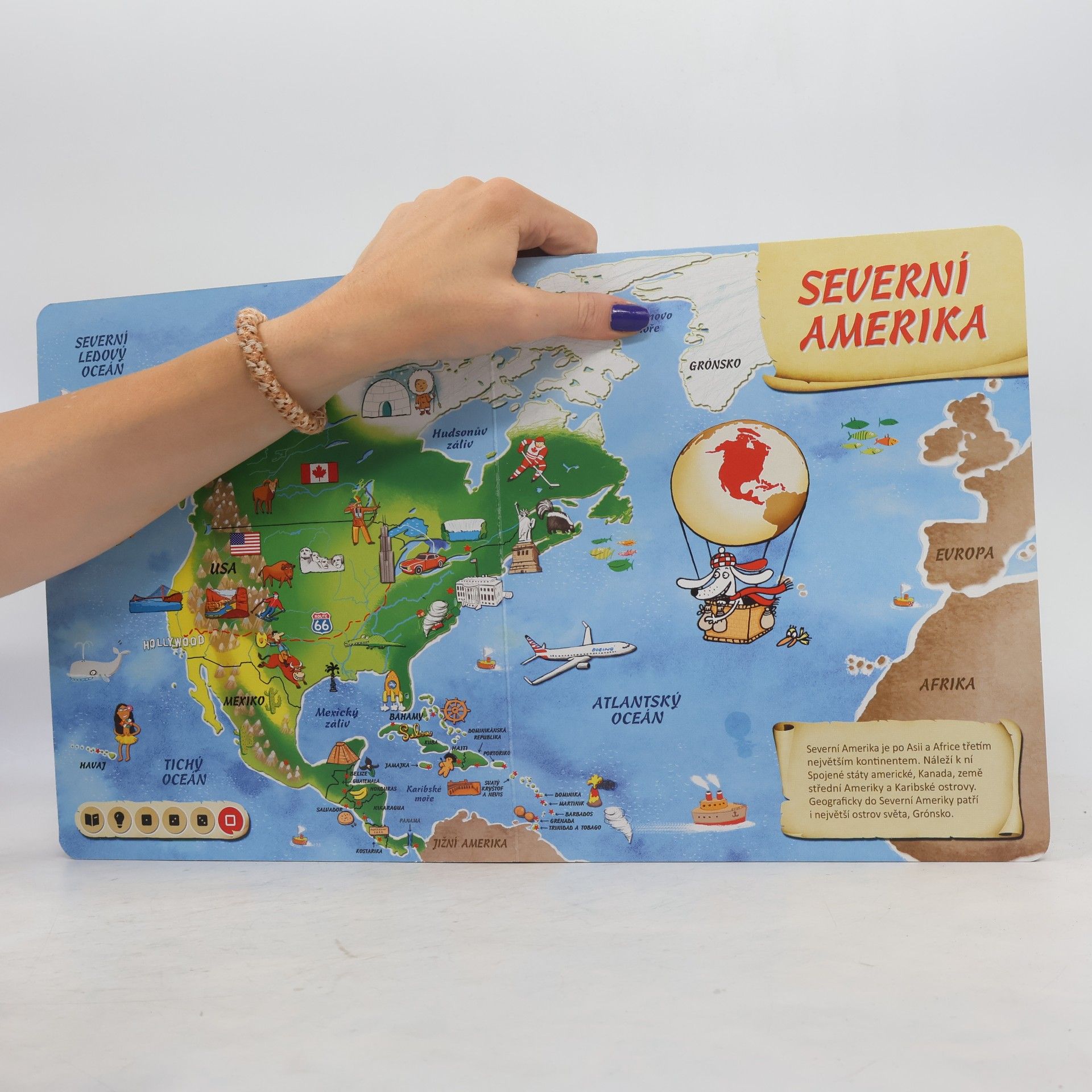 Tereza Kocová Atlas světa. Interaktivní mluvící kniha