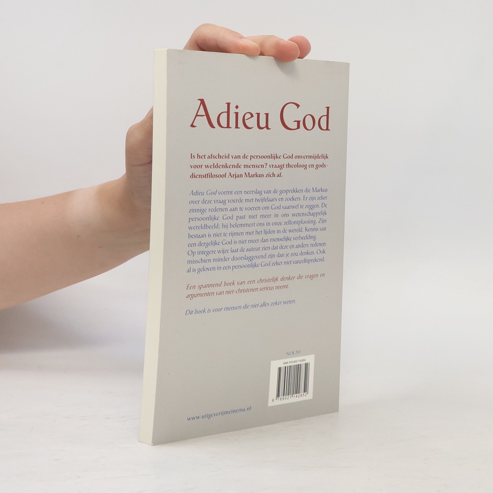 Arjan Markus Adieu God