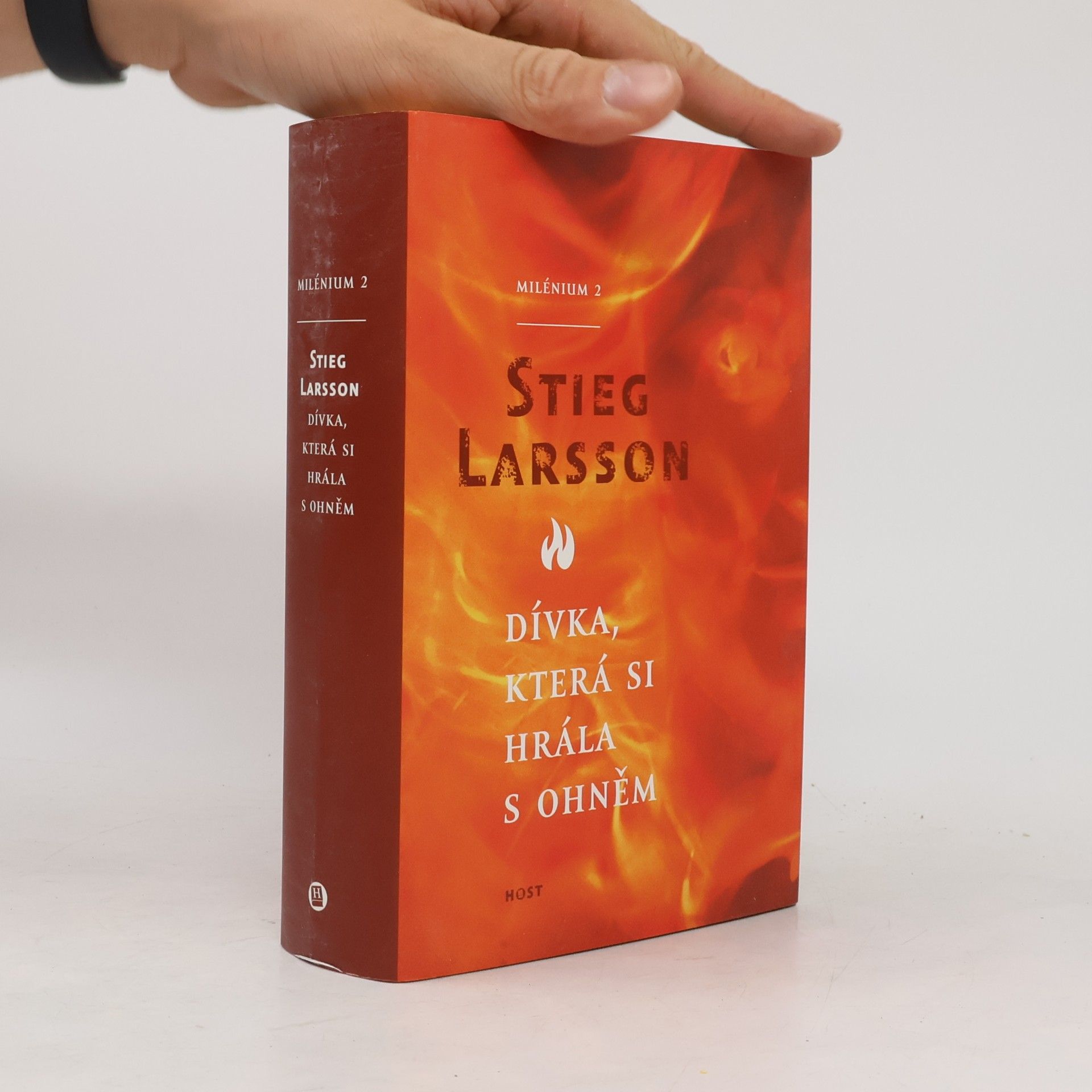Stieg Larsson Dívka, která si hrála s ohněm