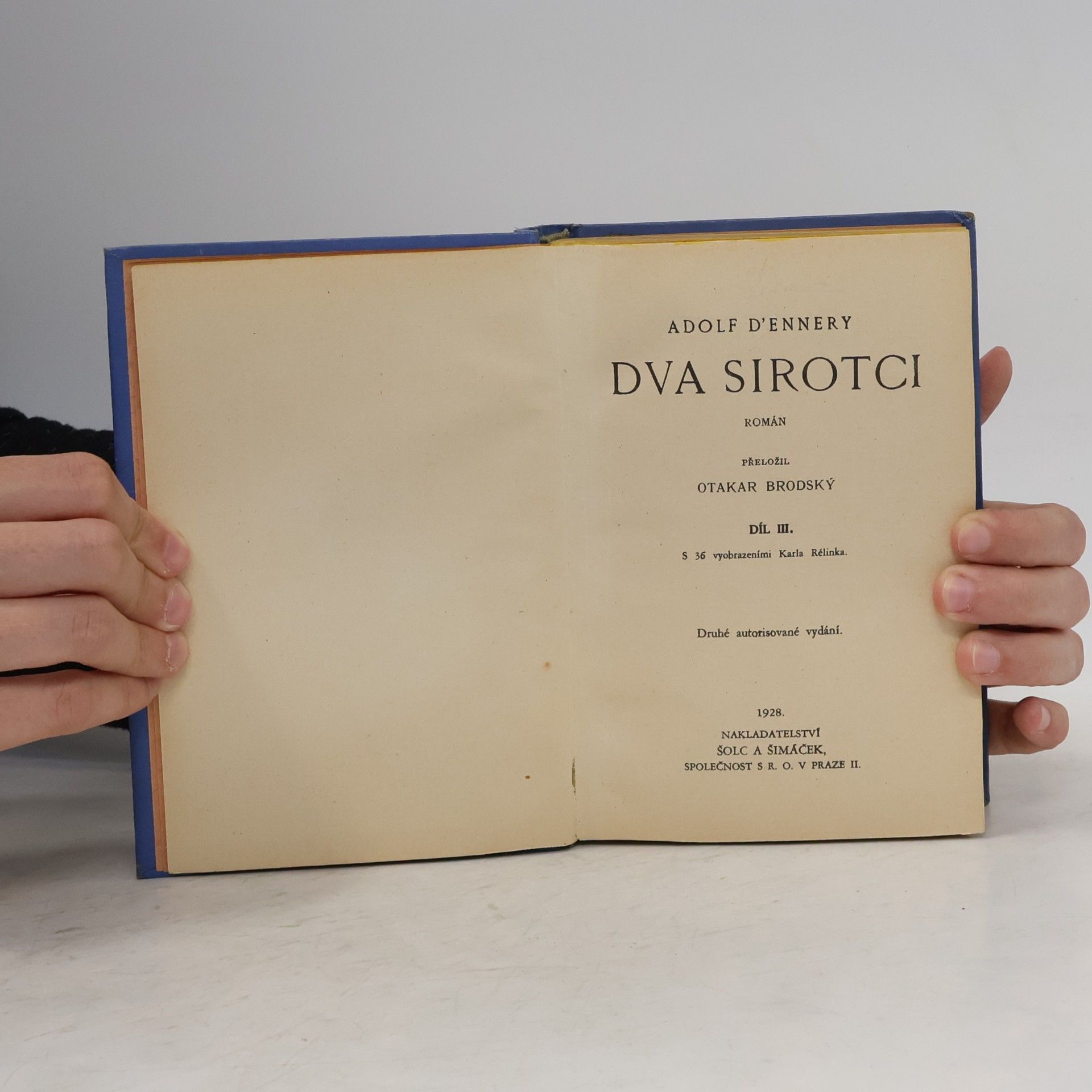 Adolf d'Ennery Dva sirotci III.