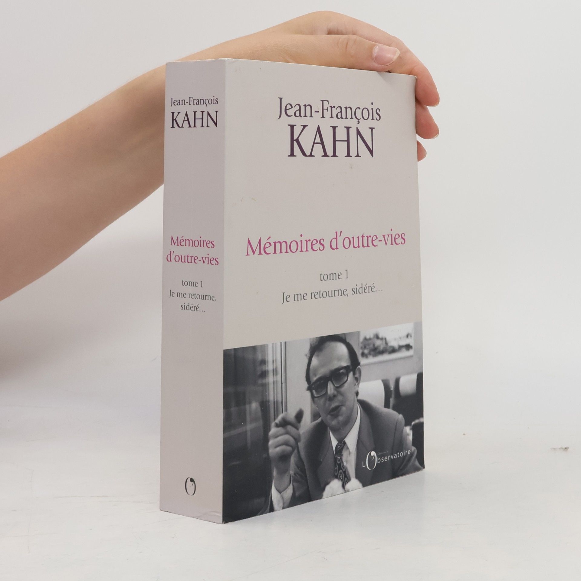 Jean-François Kahn Mémoires d'outre-vies