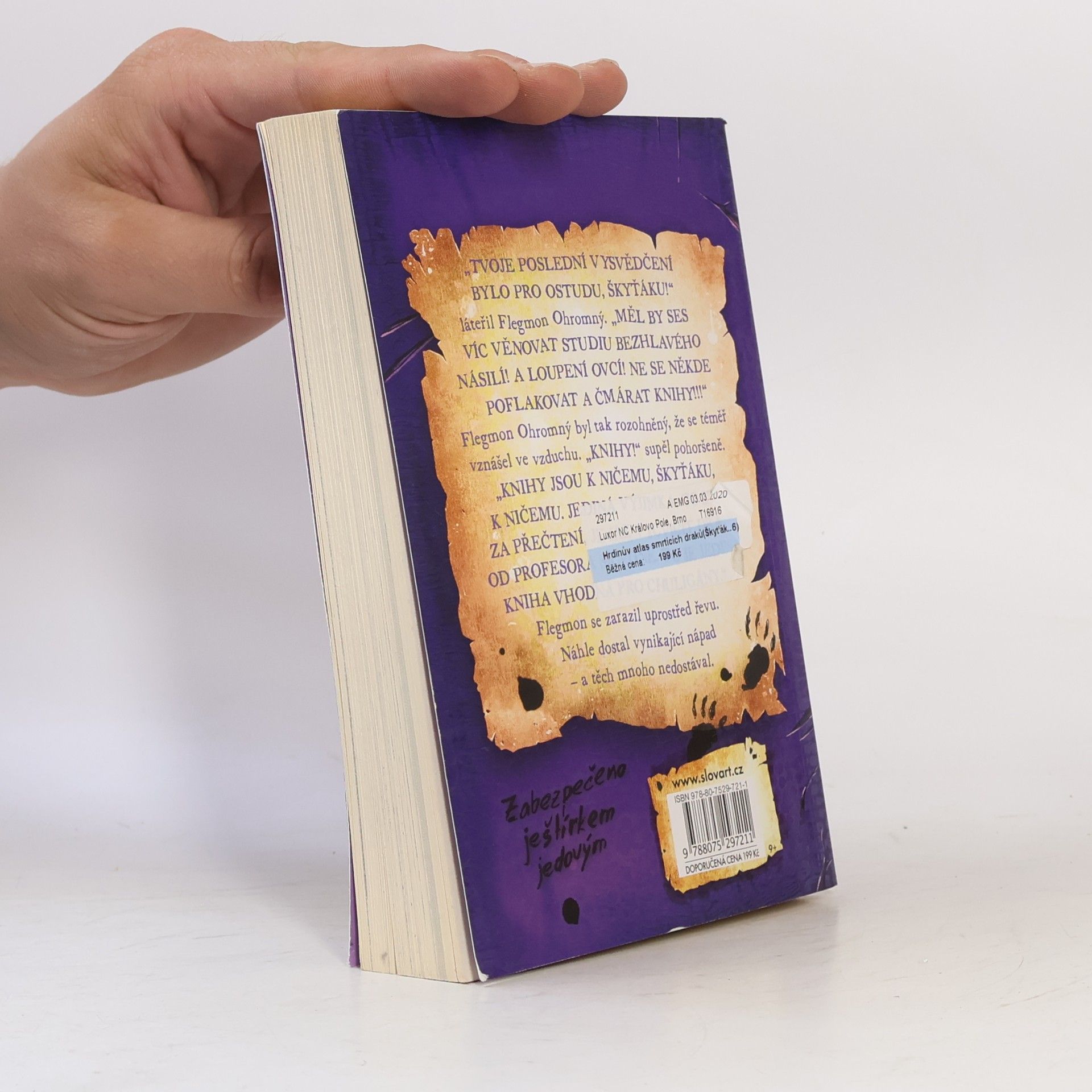 Cressida Cowell Hrdinův atlas smrtících draků