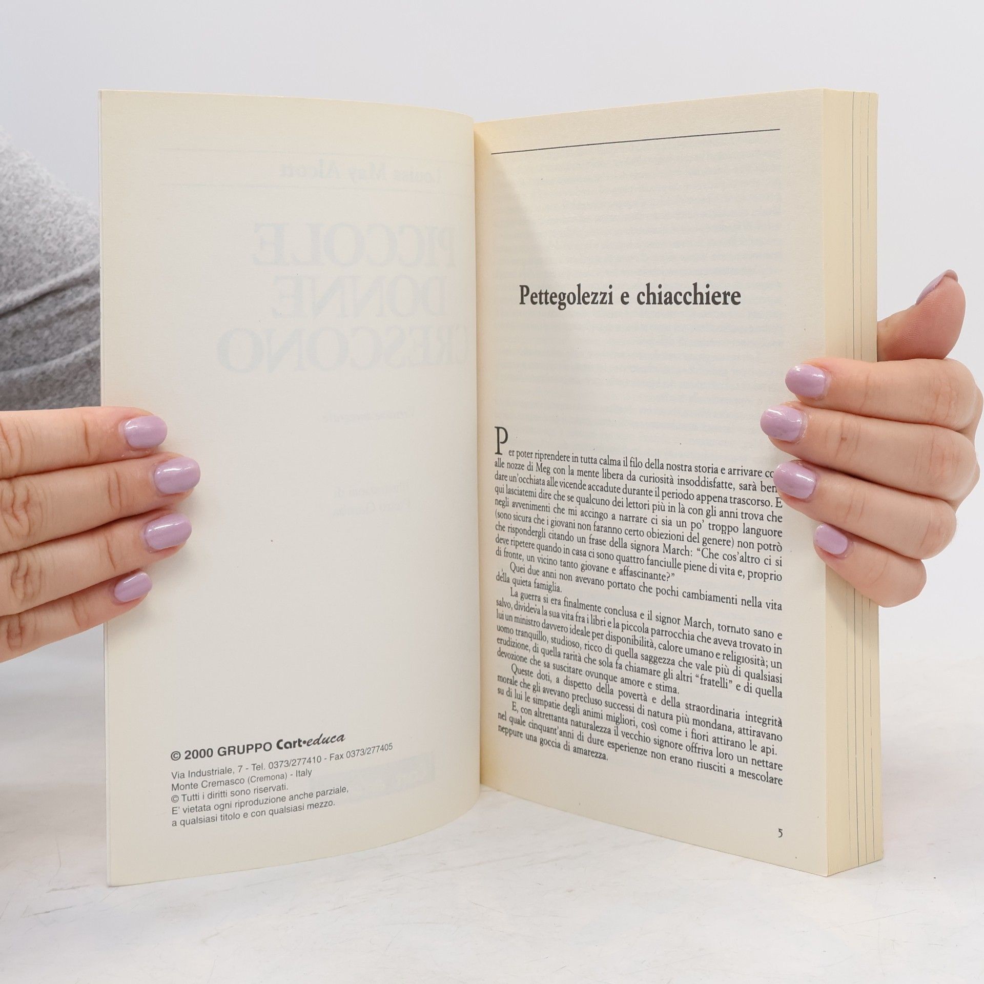 Louisa May Alcott Piccole donne crescono