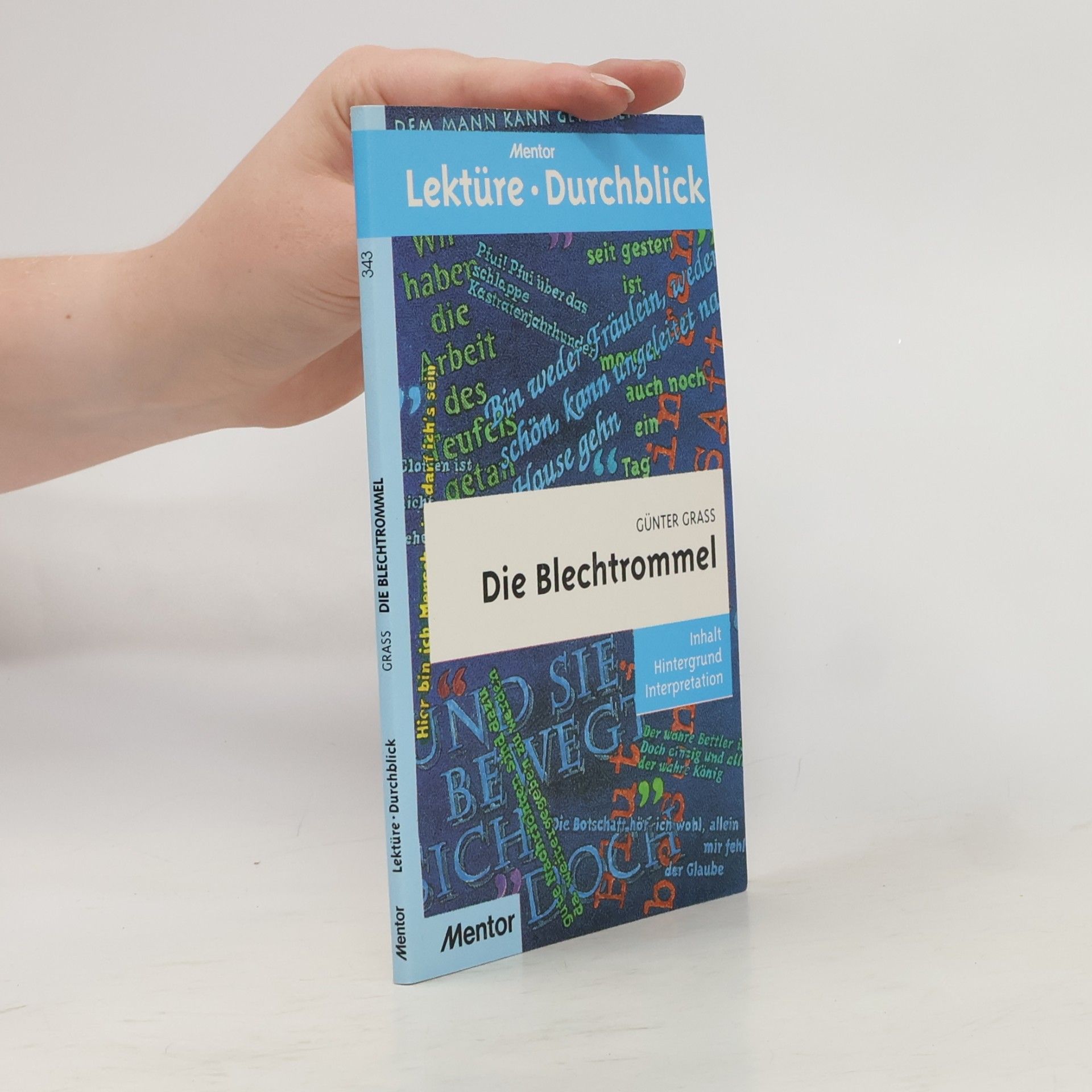 Thomas Rahner Die Blechtrommel, Günter Grass