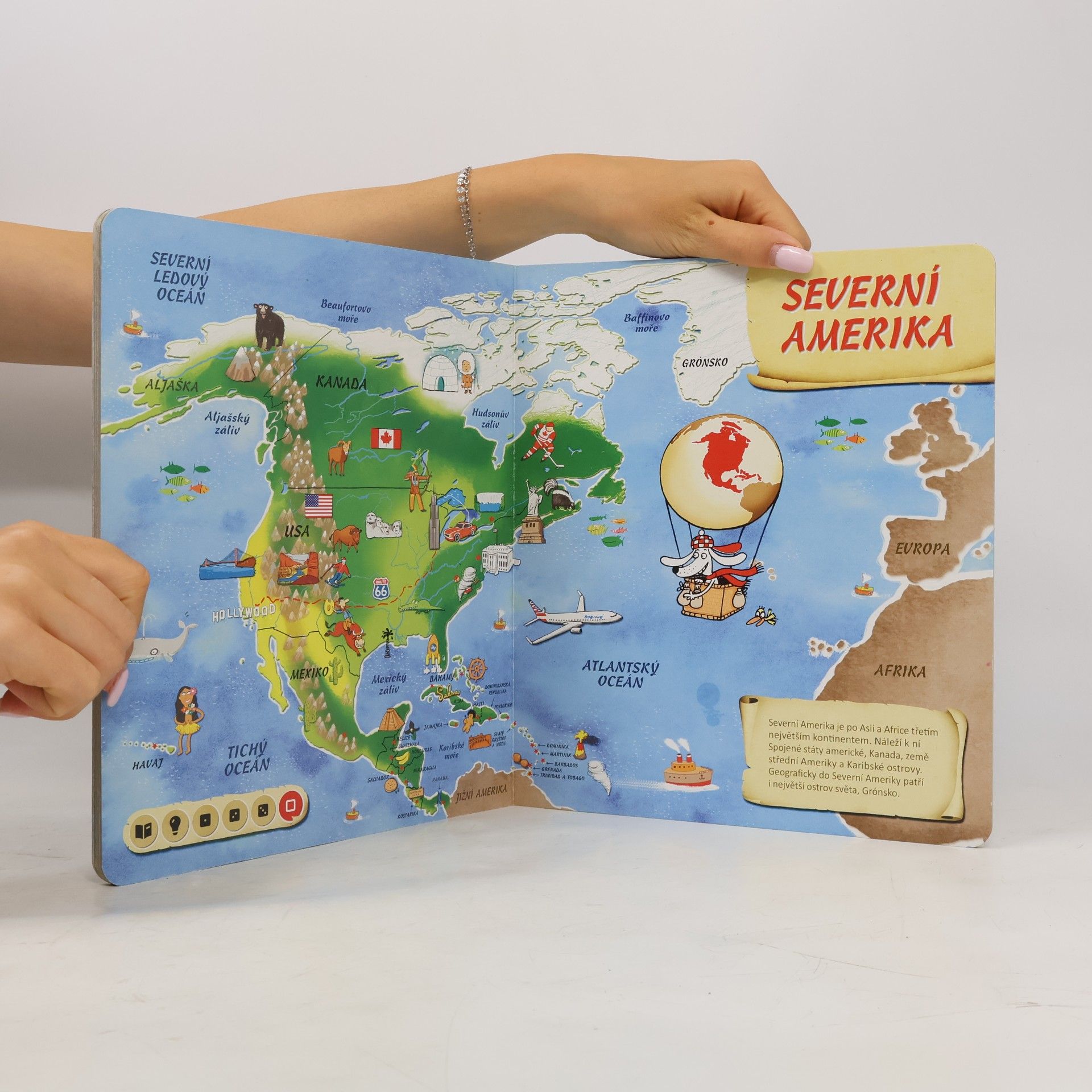Tereza Kocová Atlas světa. Interaktivní mluvící kniha