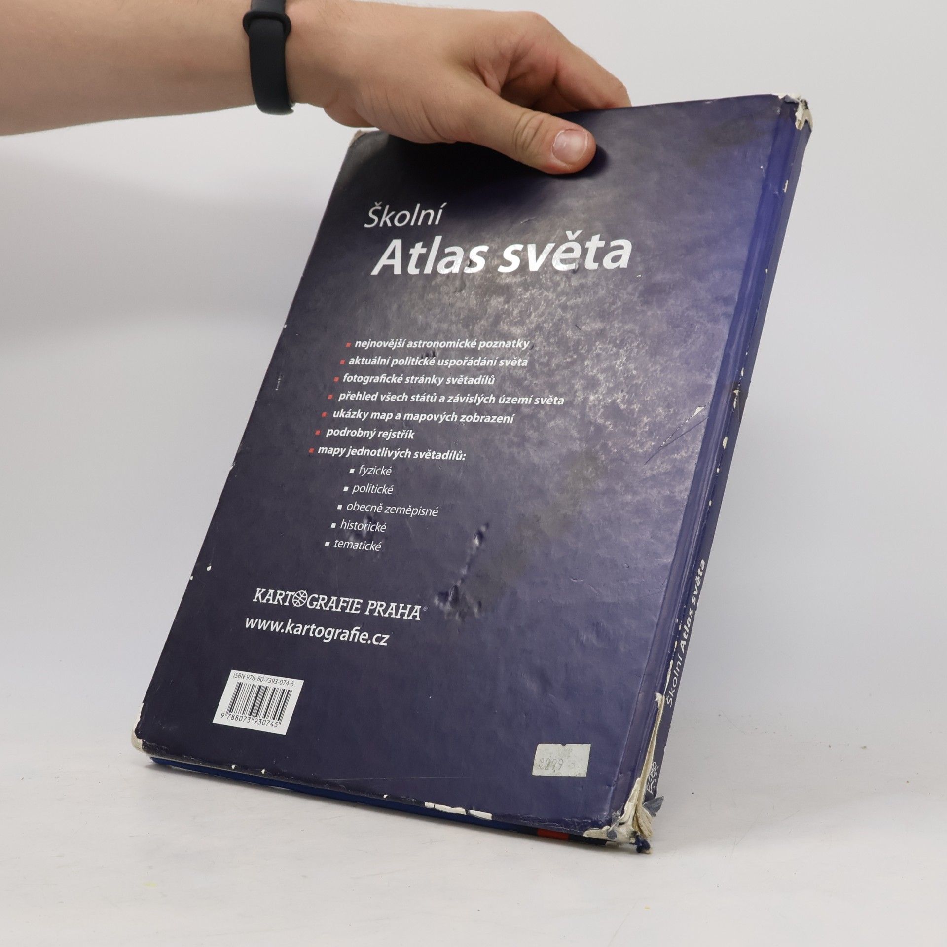 Collectif d'auteurs Školní atlas světa