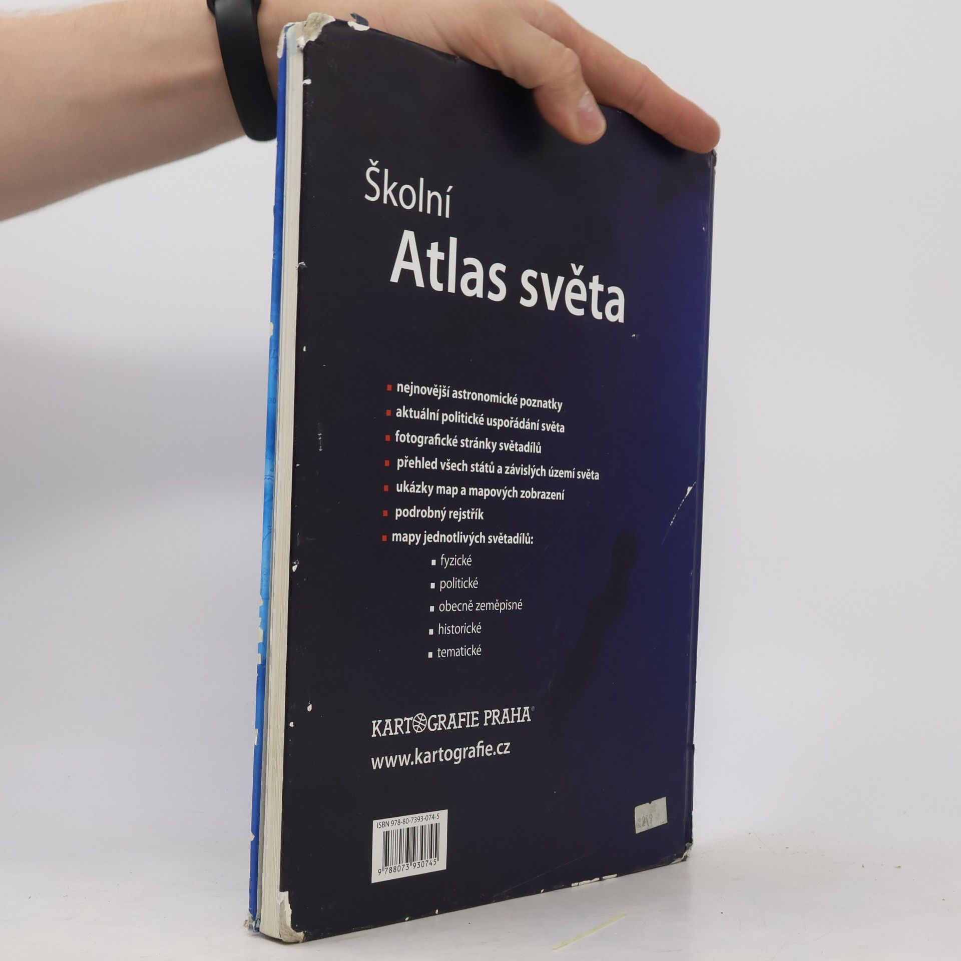 Collectif d'auteurs Školní atlas světa