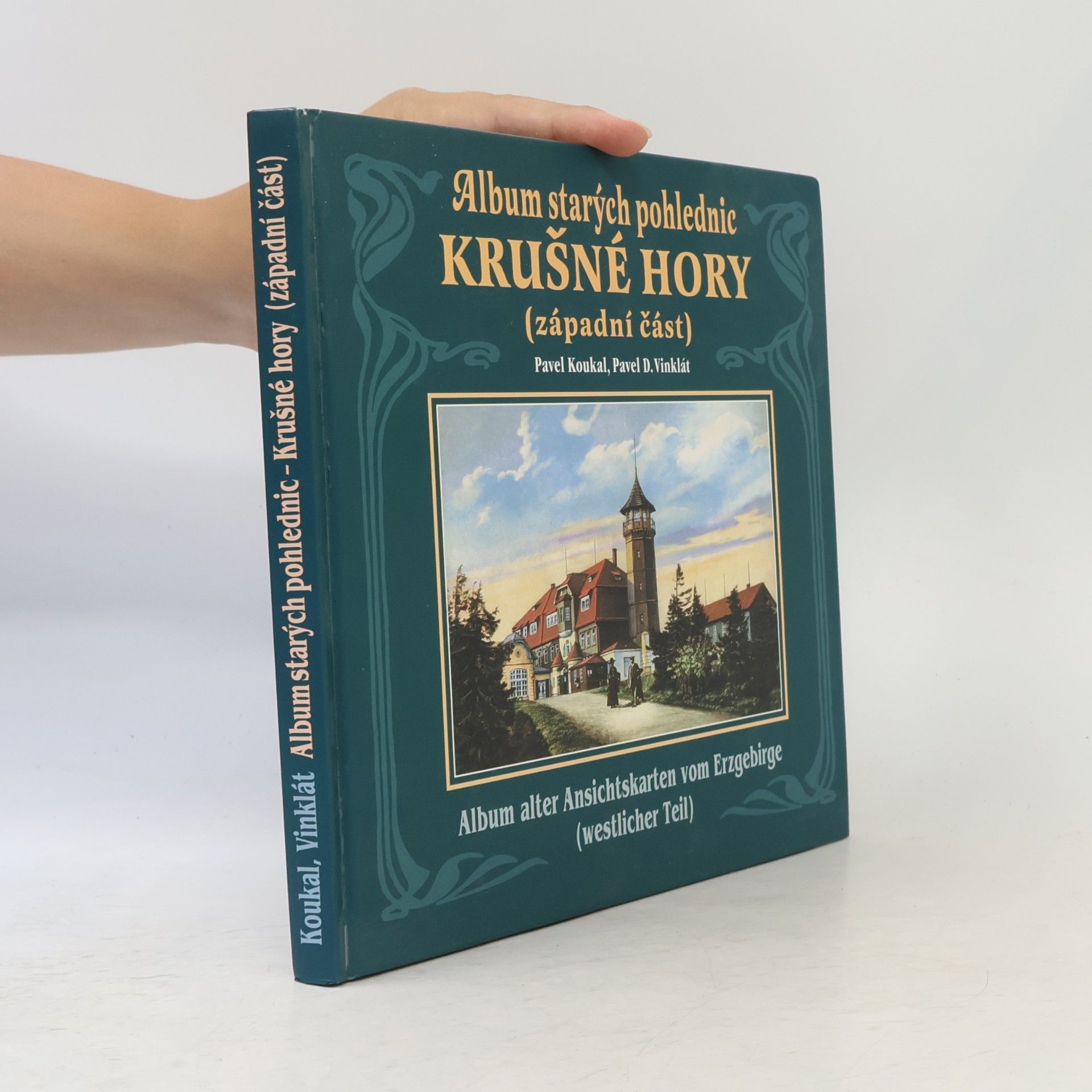 Album starých pohlednic. Krušné hory - západní část