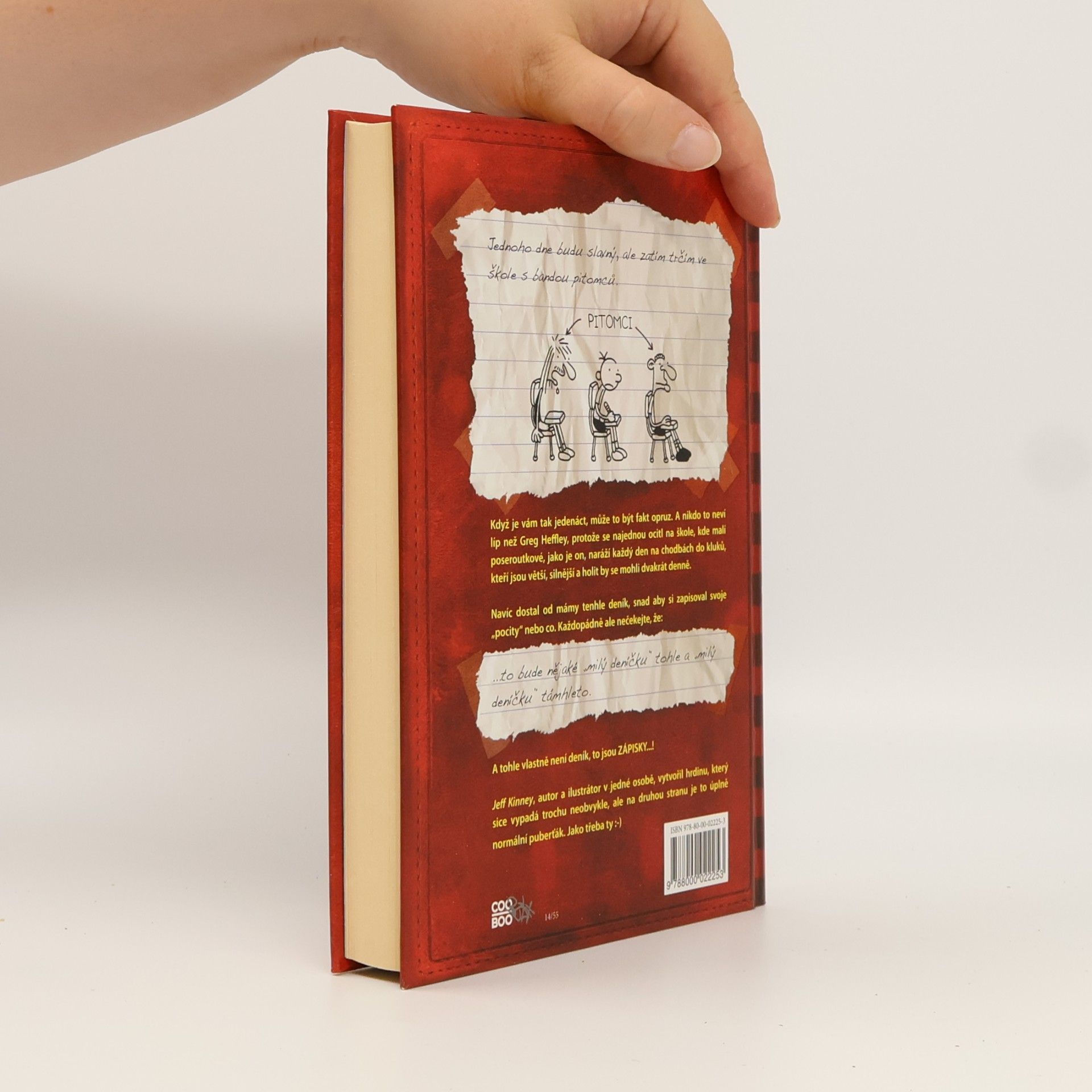 Jeff Kinney Deník malého poseroutky 1