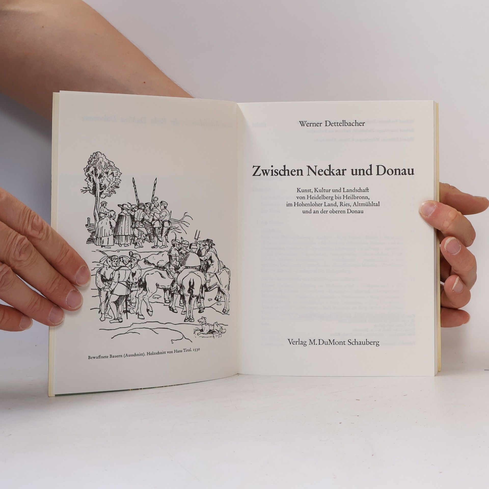 W. Dettebacher Zwischen Neckar und Donau