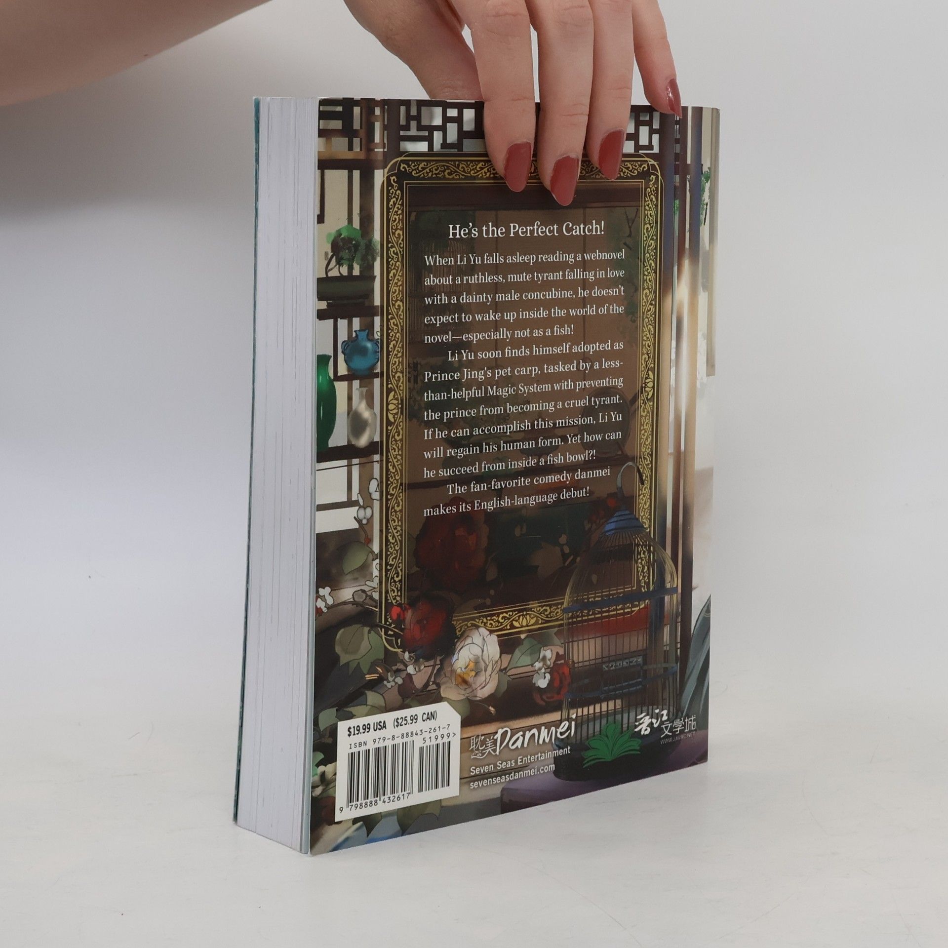Seven Seas Entertainment The Disabled Tyrant´s Beloved Pet Fish: Canji Baojun De Zhangxin Yu Chong (Novel) Vol. 1