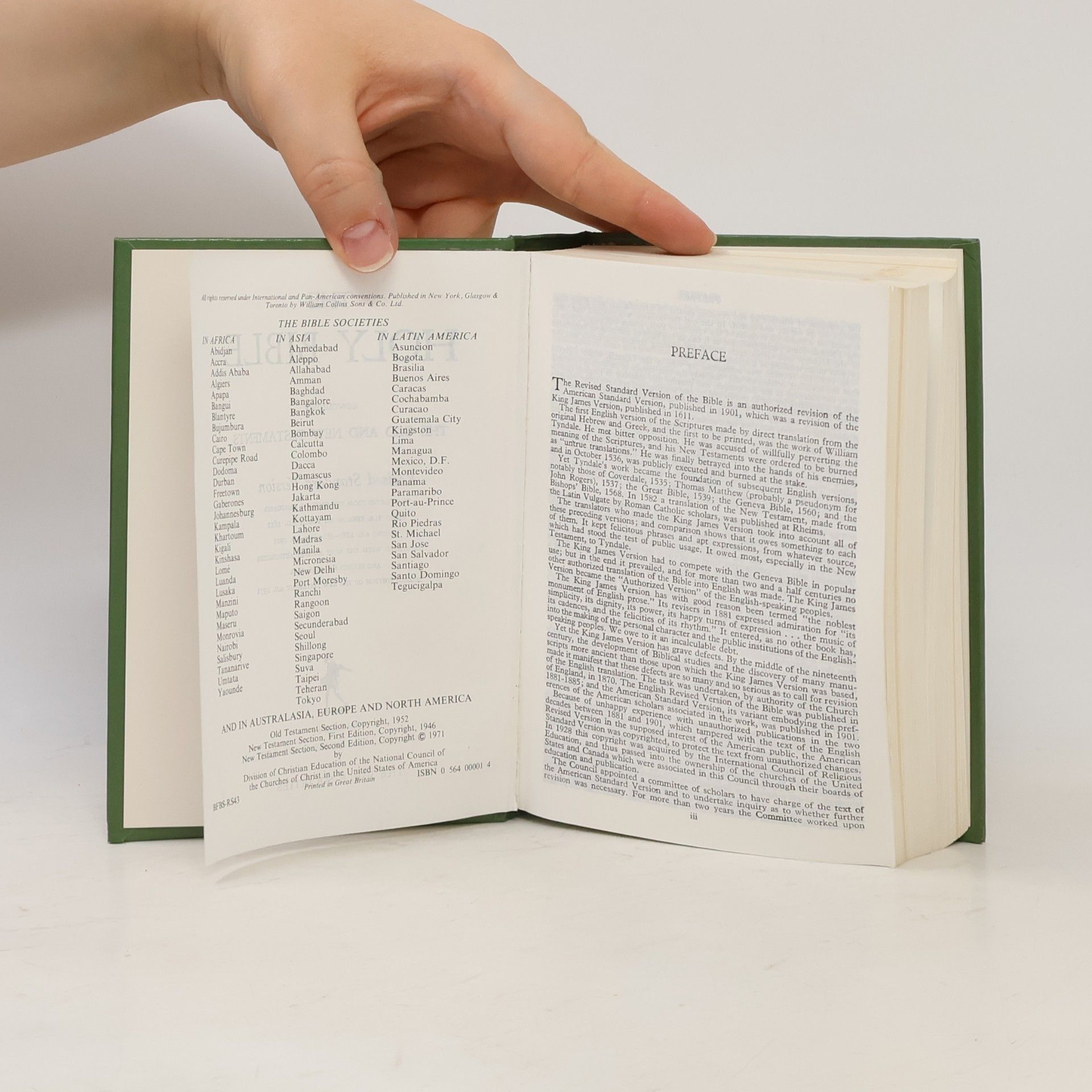 Various authors The Bible
