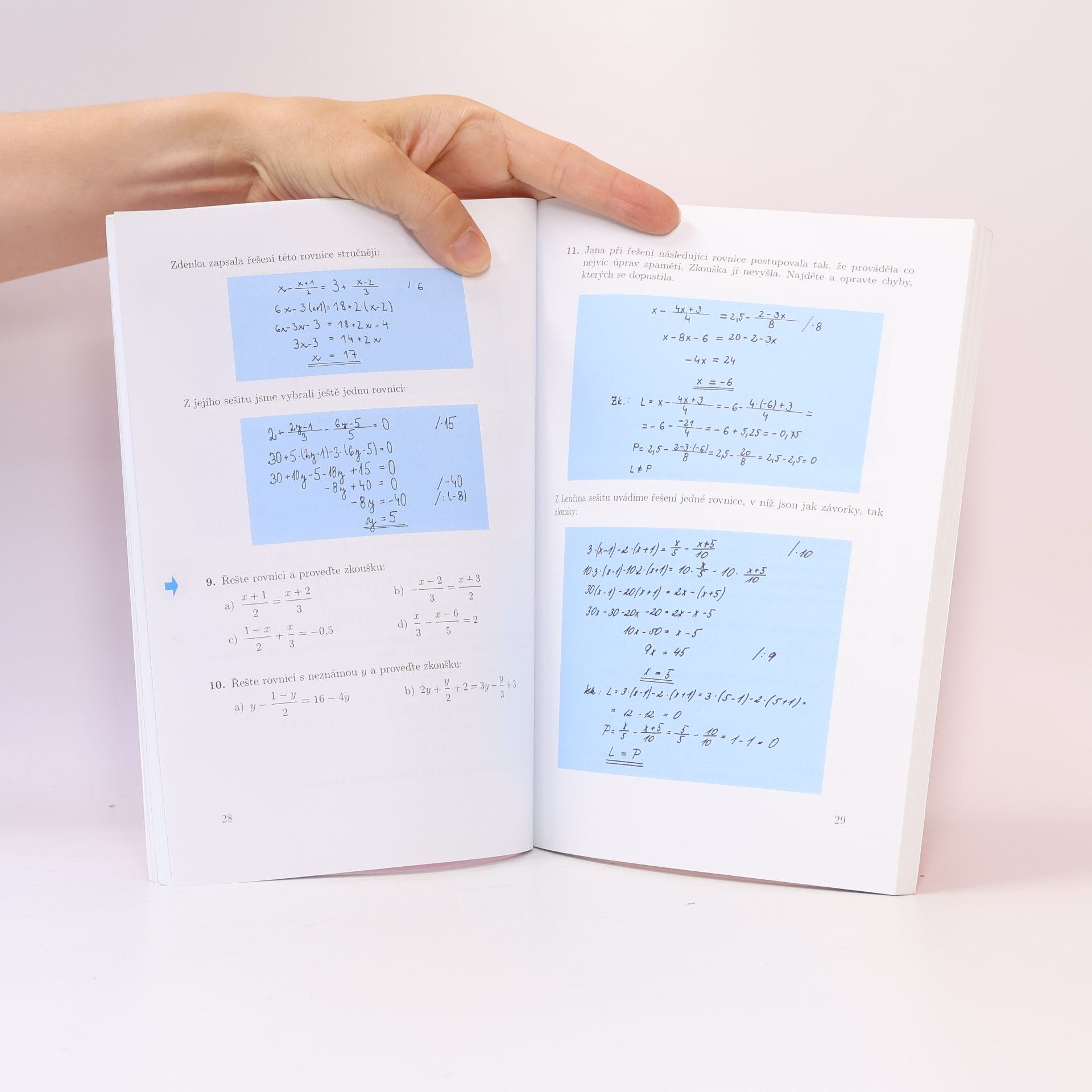 Jiří Mikulčák Matematika. Tercie, Rovnice a nerovnice