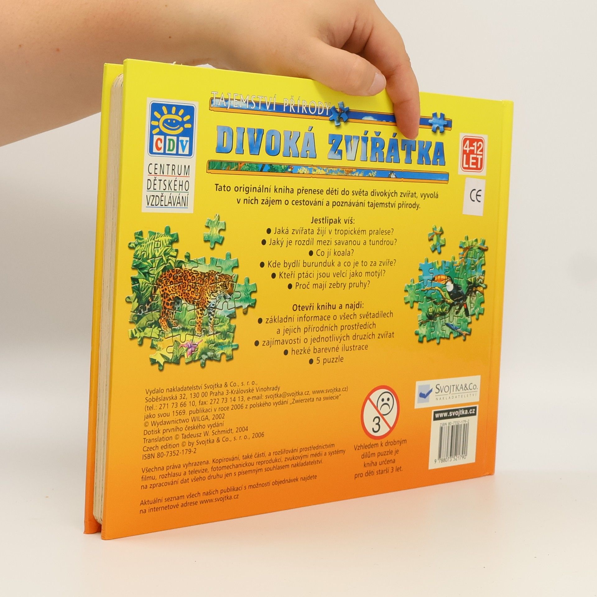 Various authors Divoká zvířátka. 5x puzzle