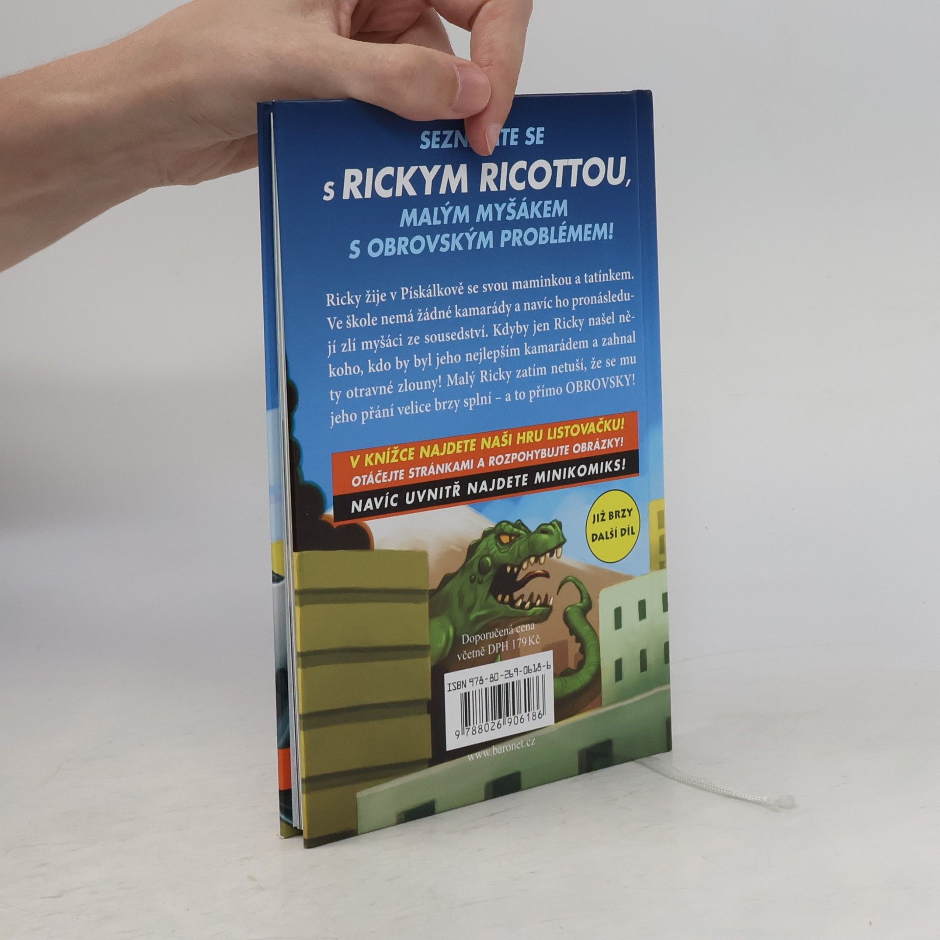 Dav Pilkey Nejmocnější robot Rickyho Ricotty