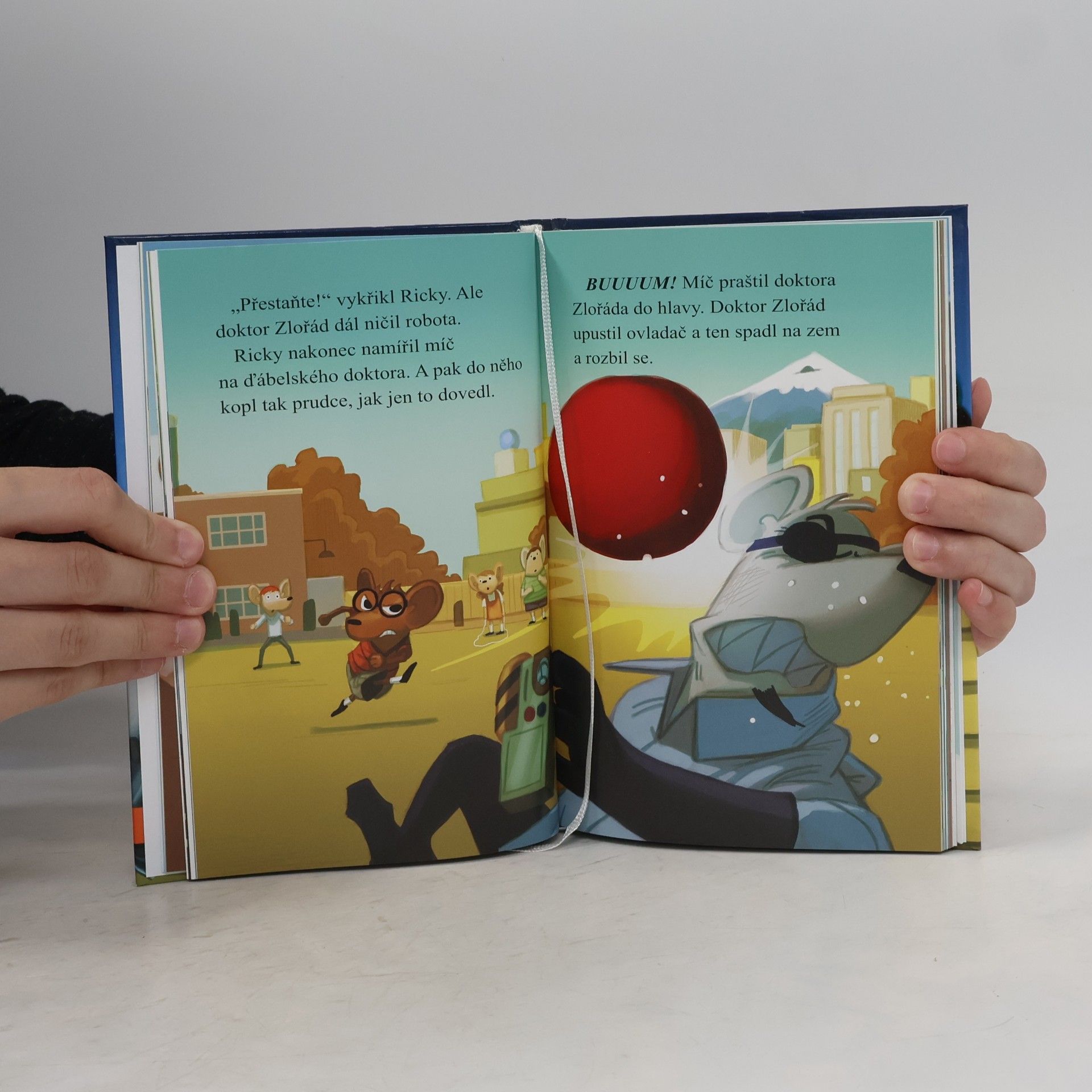 Dav Pilkey Nejmocnější robot Rickyho Ricotty