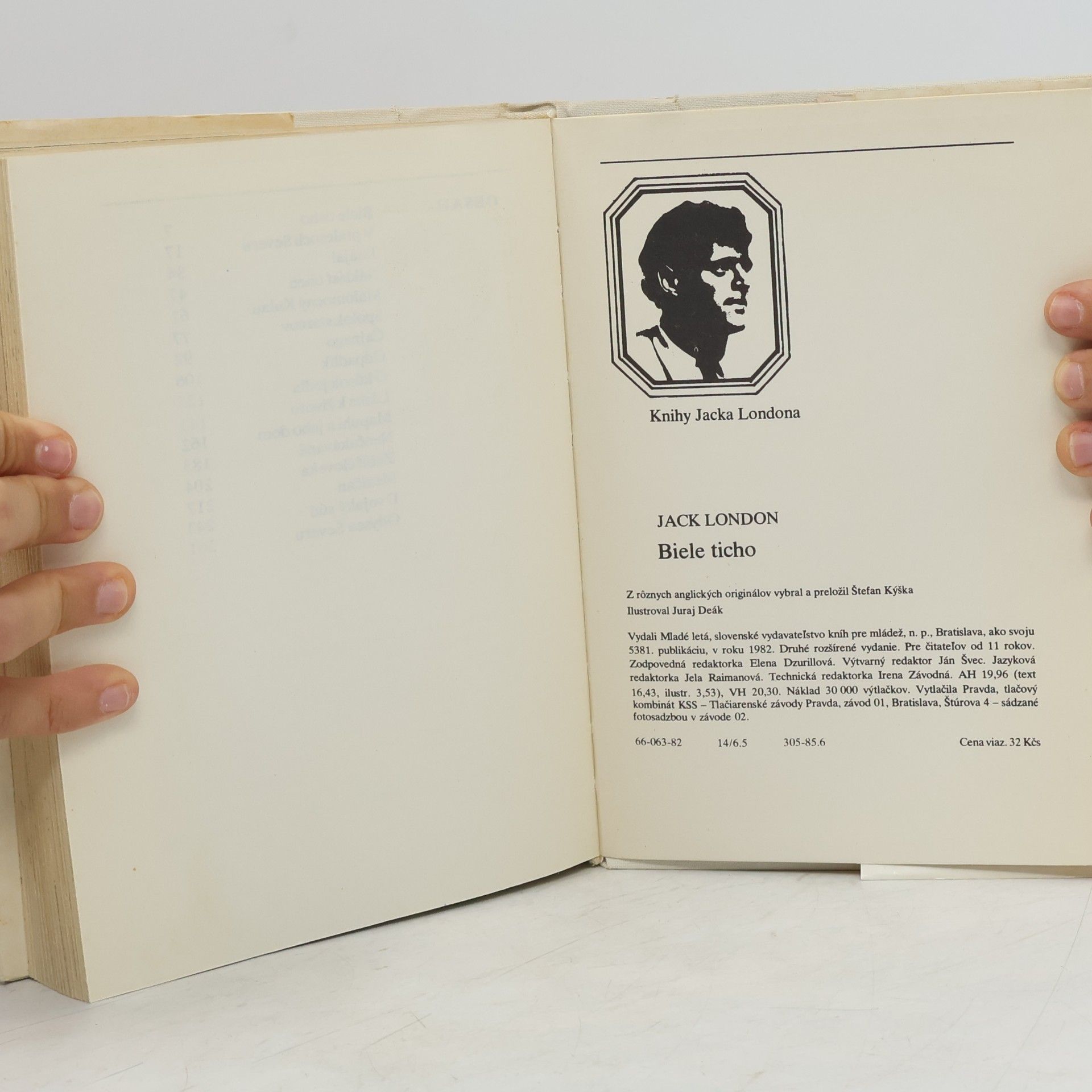 Jack London Biele ticho