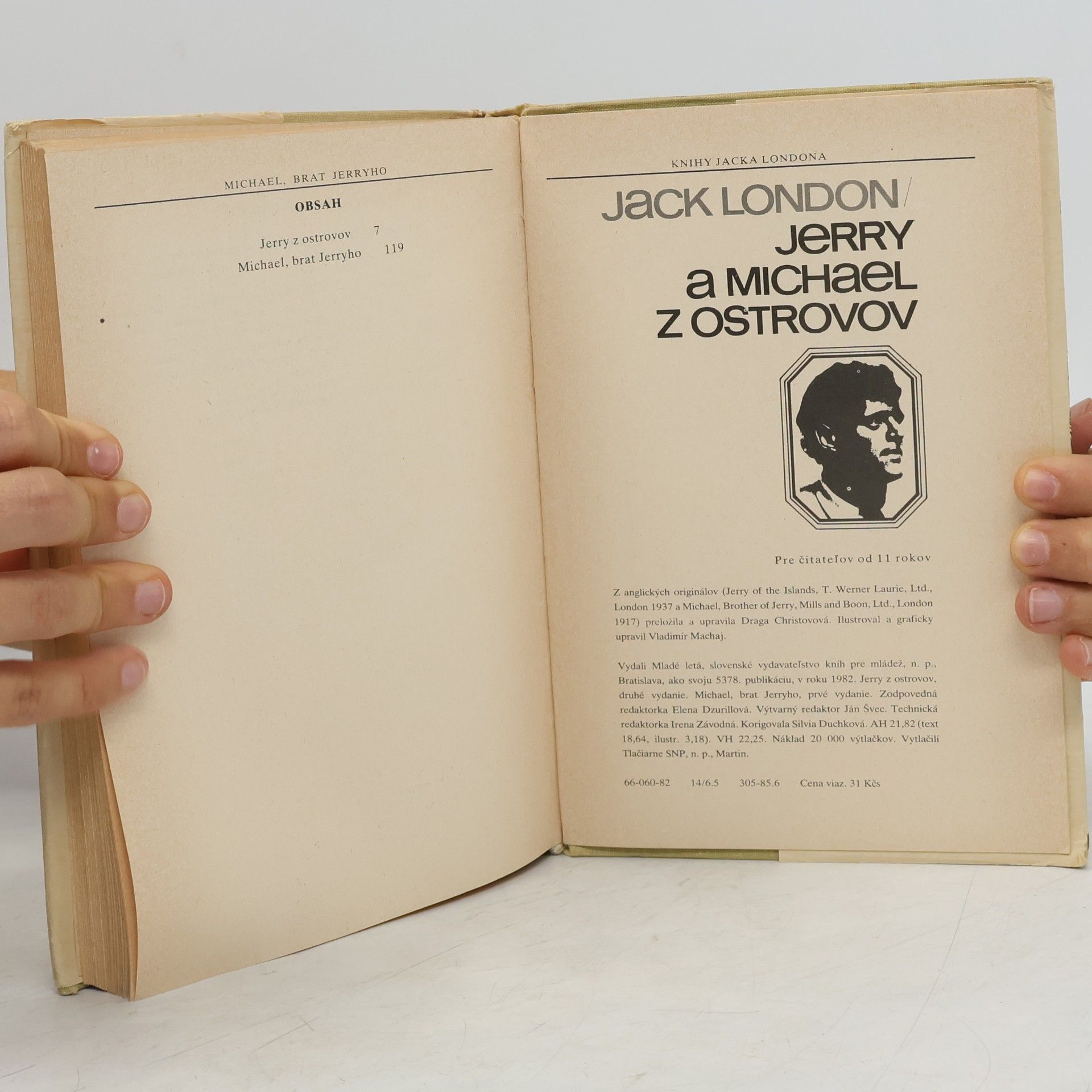 Jack London Jerry a Michael z ostrovov