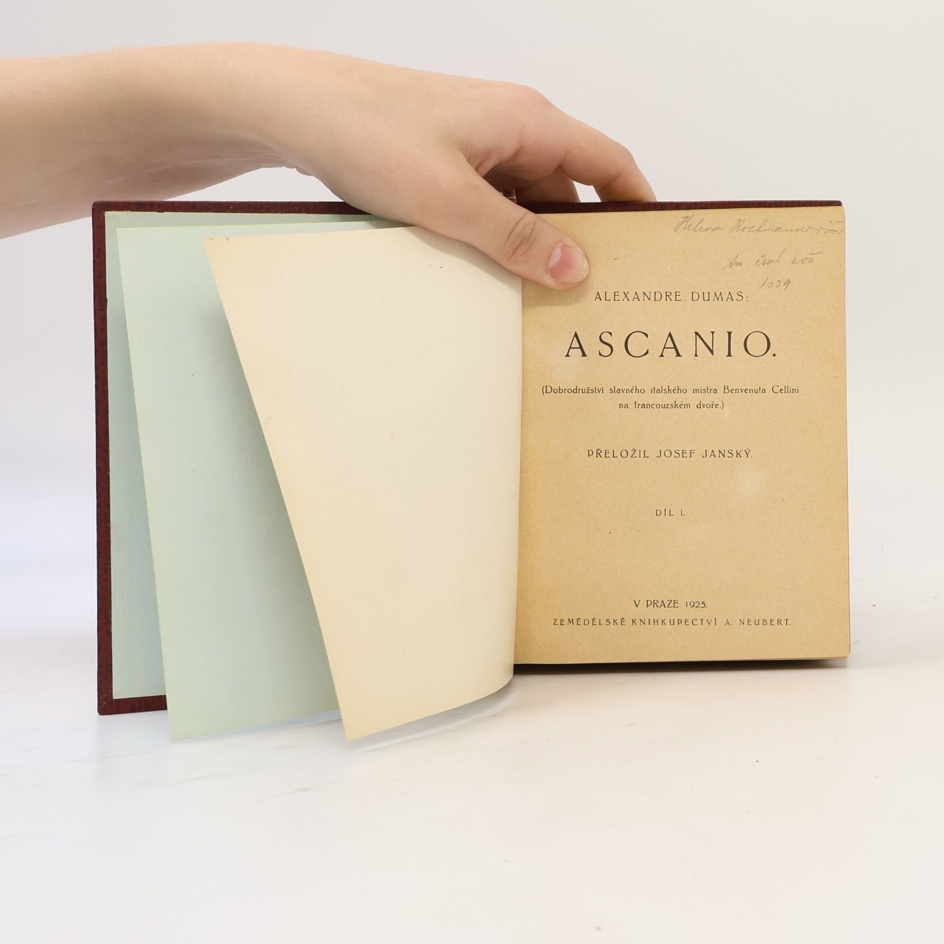 Alexandre Dumas der Ältere Ascanio