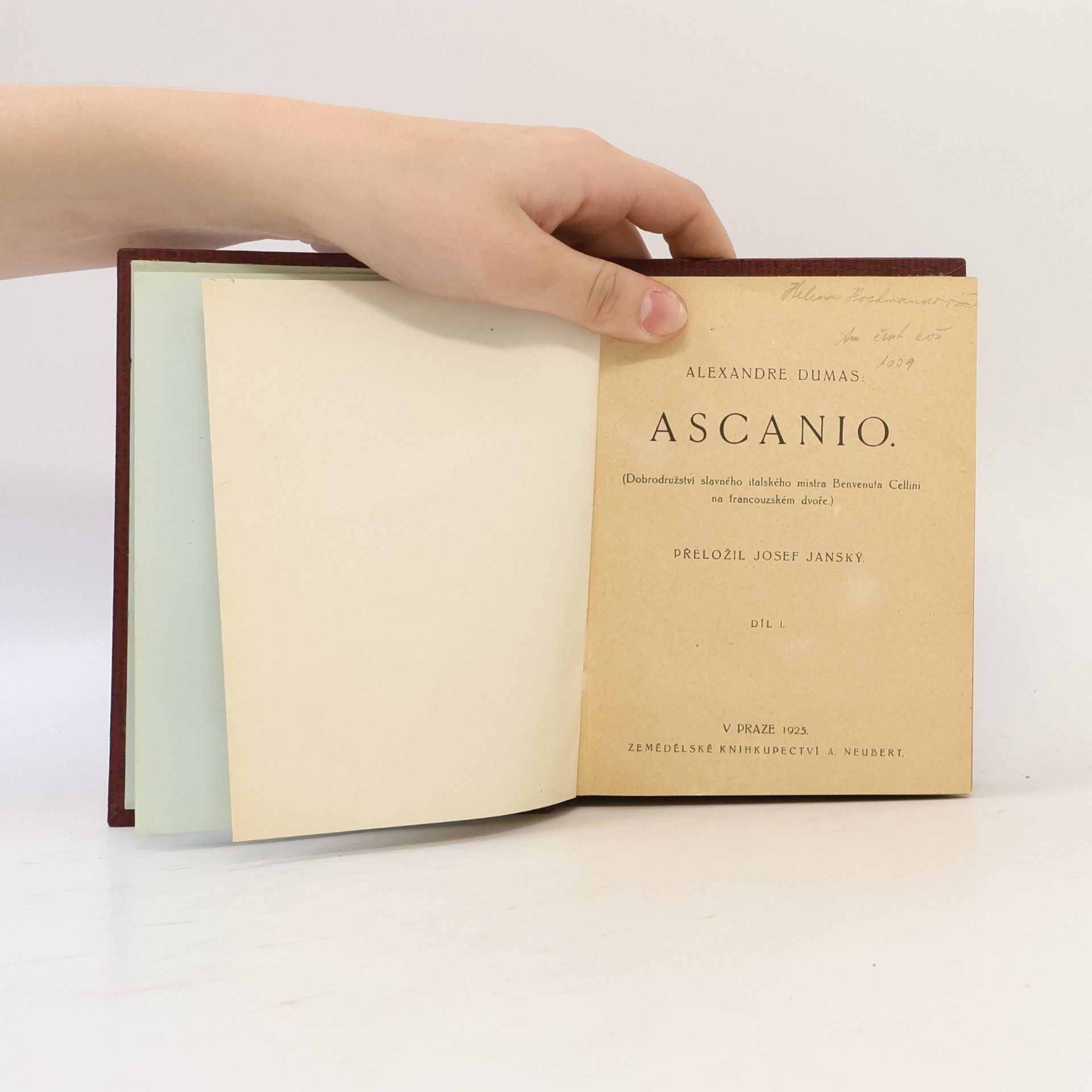 Alexandre Dumas der Ältere Ascanio