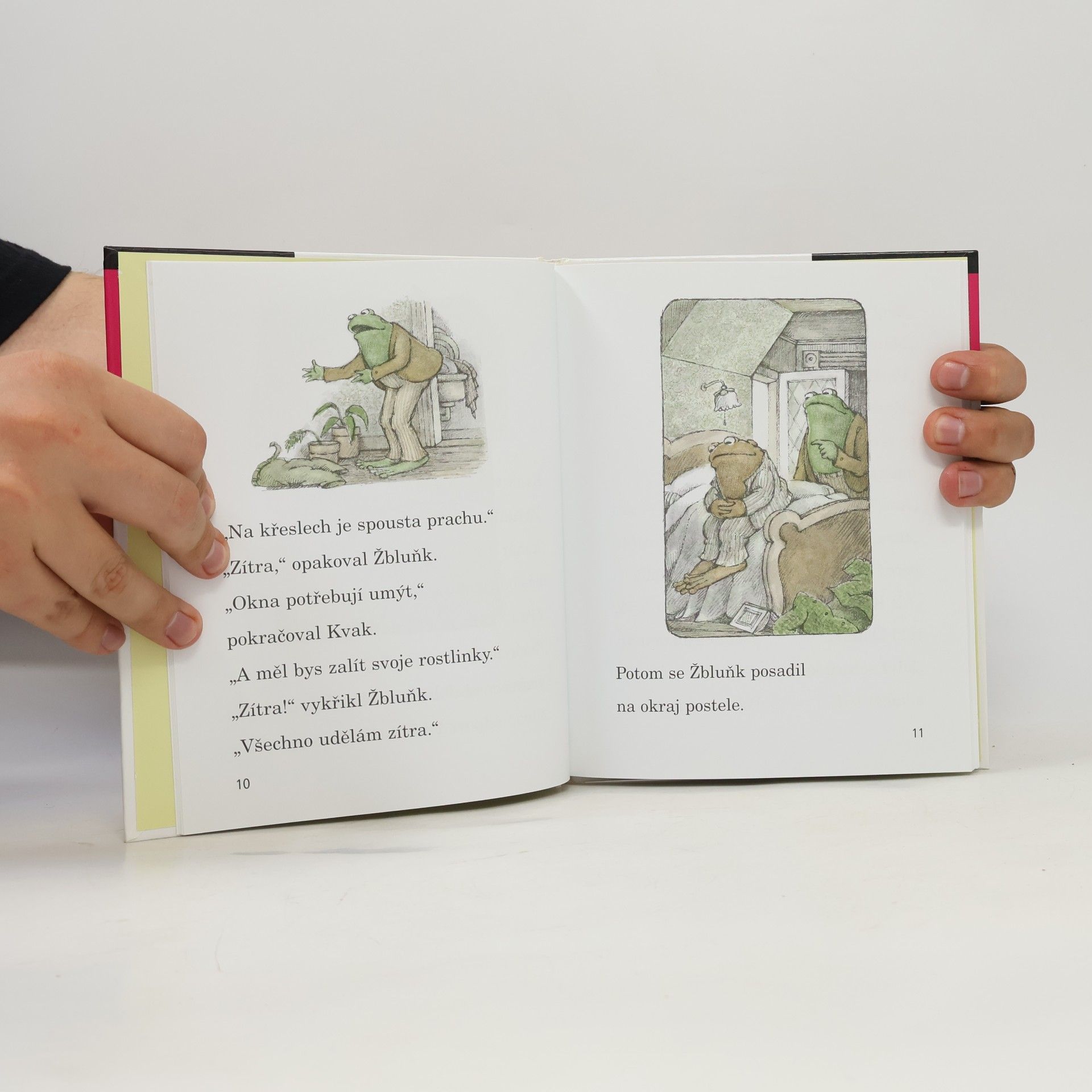 Arnold Lobel Kvak a Žbluňk se bojí rádi