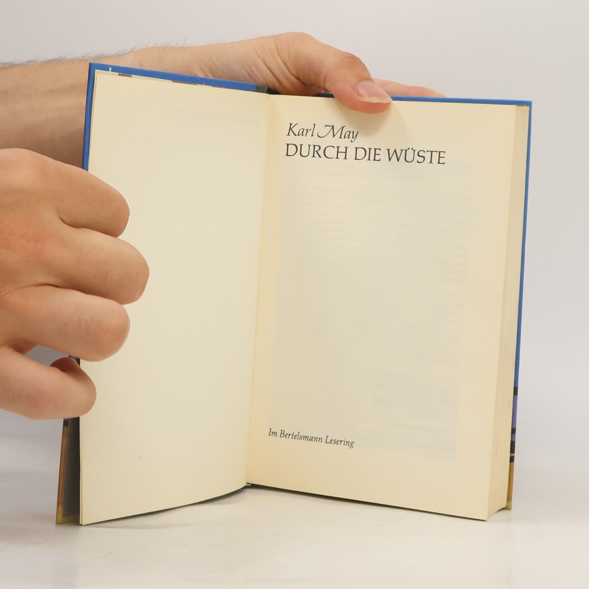 Karl May Durch die Wüste