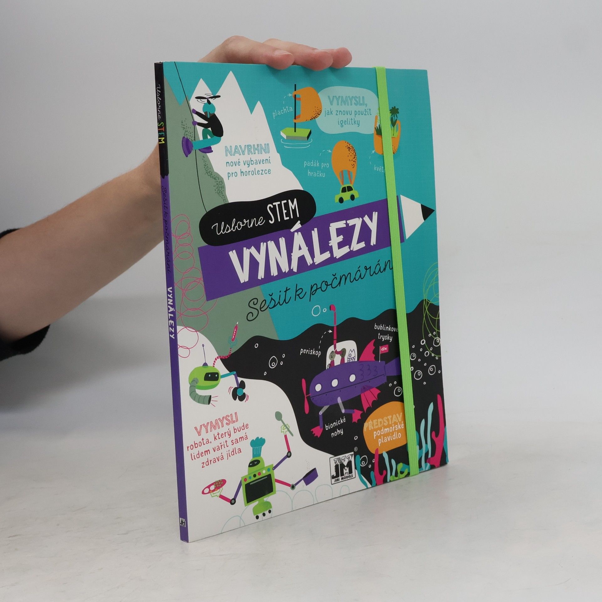 Usborne Stem Sešit počmárání. Vynálezy