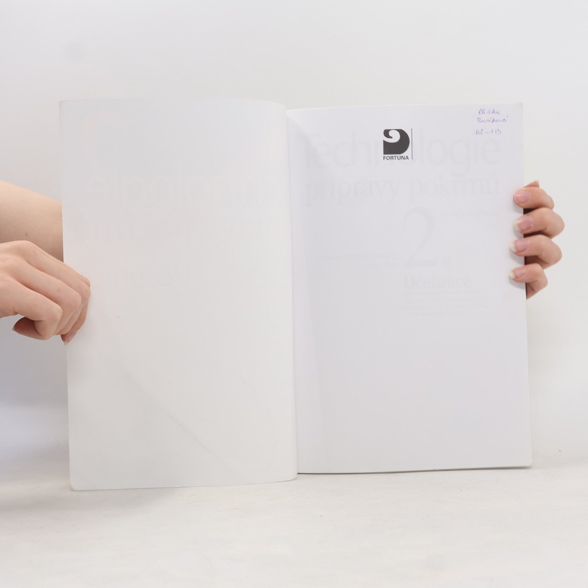 Hana Sedláčková Václav Kněz Technologie přípravy pokrmů 2