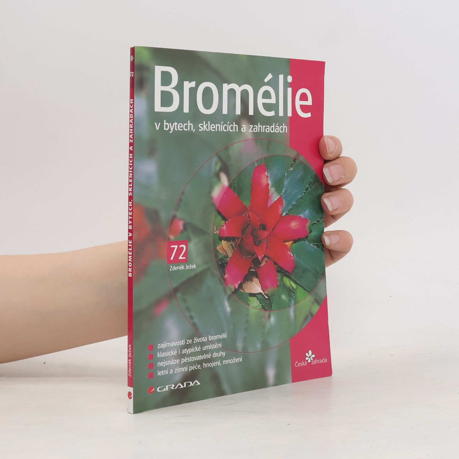 Zdeněk Ježek Bromélie v bytech, sklenících a zahradách