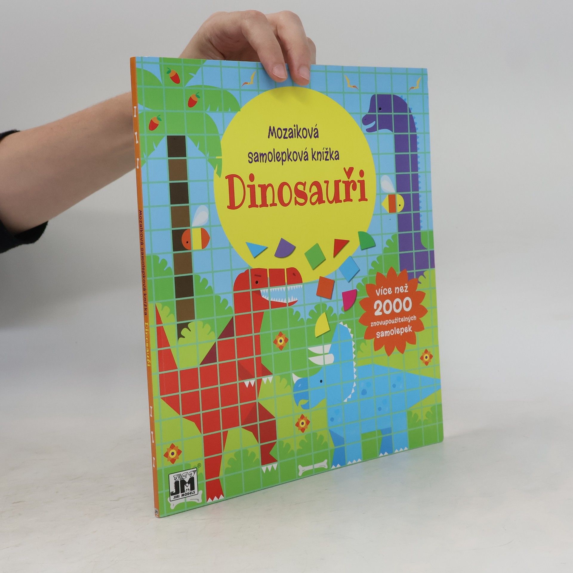 Mozaiková samolepková knížka Dinosauři