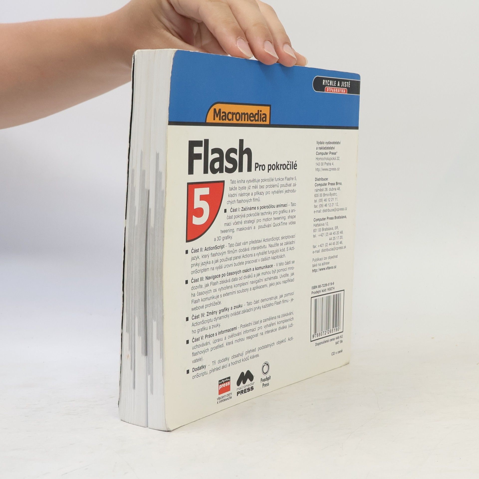 Russel Chun Macromedia Flash 5 pro pokročilé