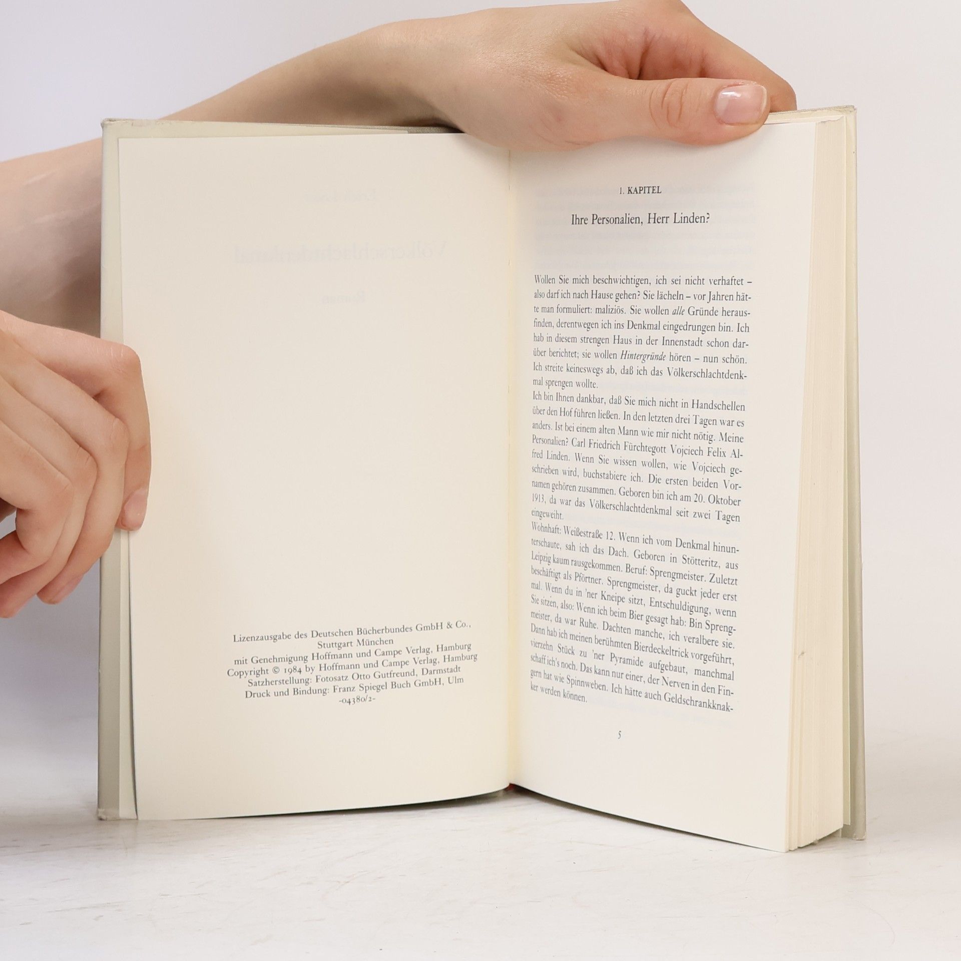 Erich Loest Völkerschlachtdenkmal
