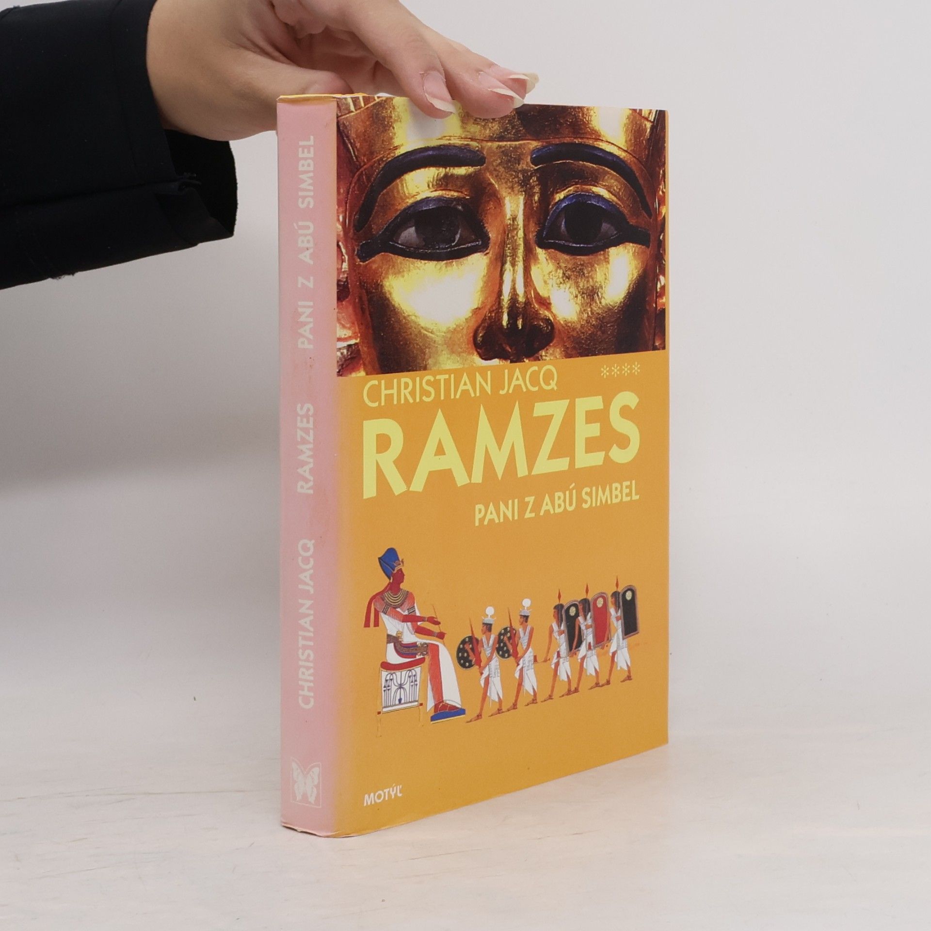 Christian Jacq Ramzes: pani z Abú Simbel