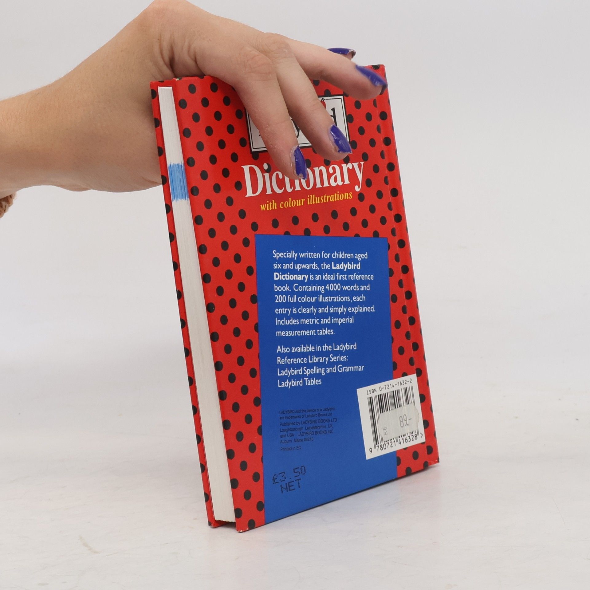Mike Nicholls Ladybird Dictionary with Colour Illustrations