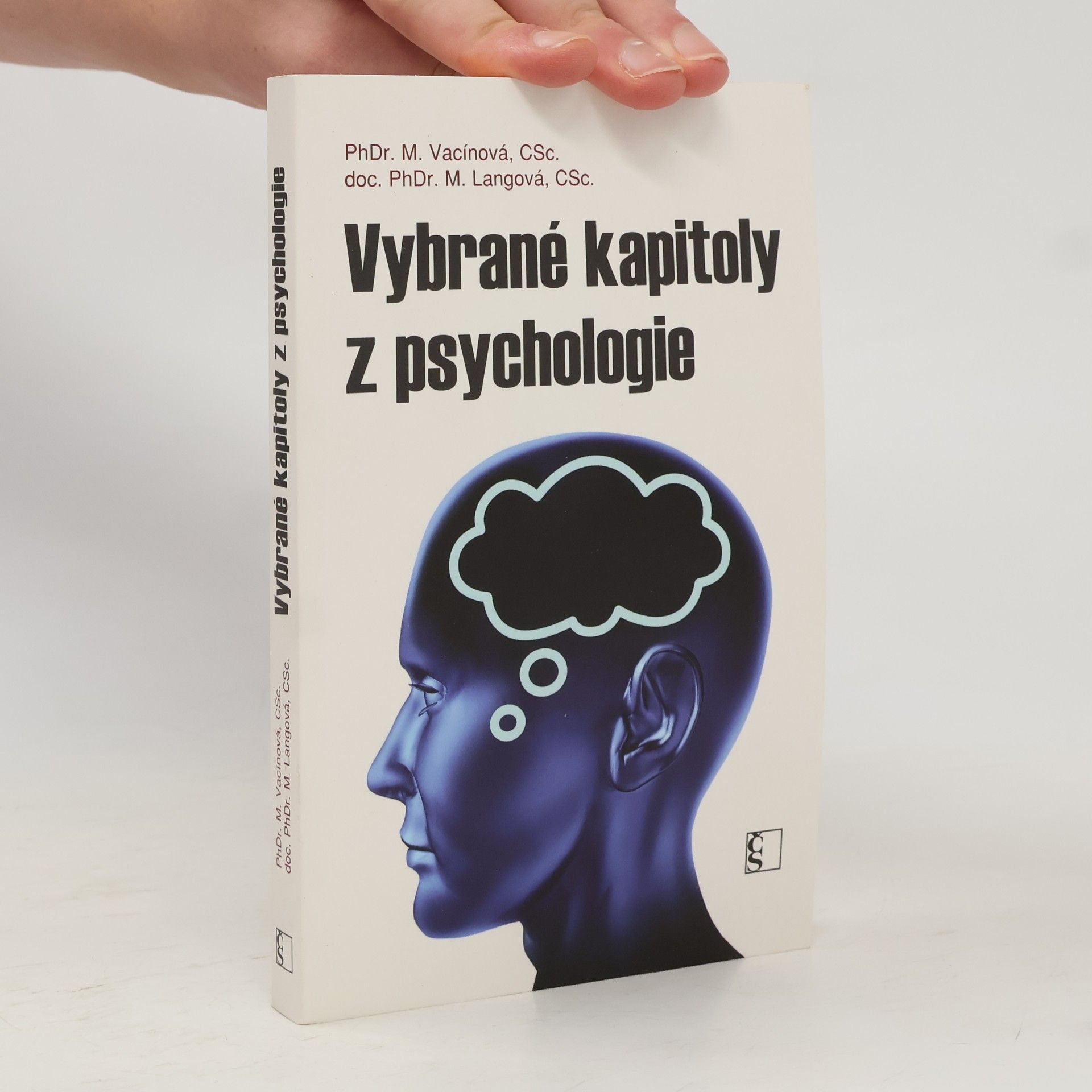 Marie Vacínová Vybrané kapitoly z psychologie
