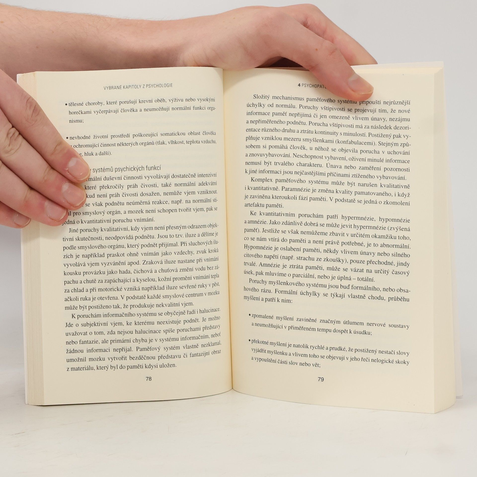 Marie Vacínová Vybrané kapitoly z psychologie
