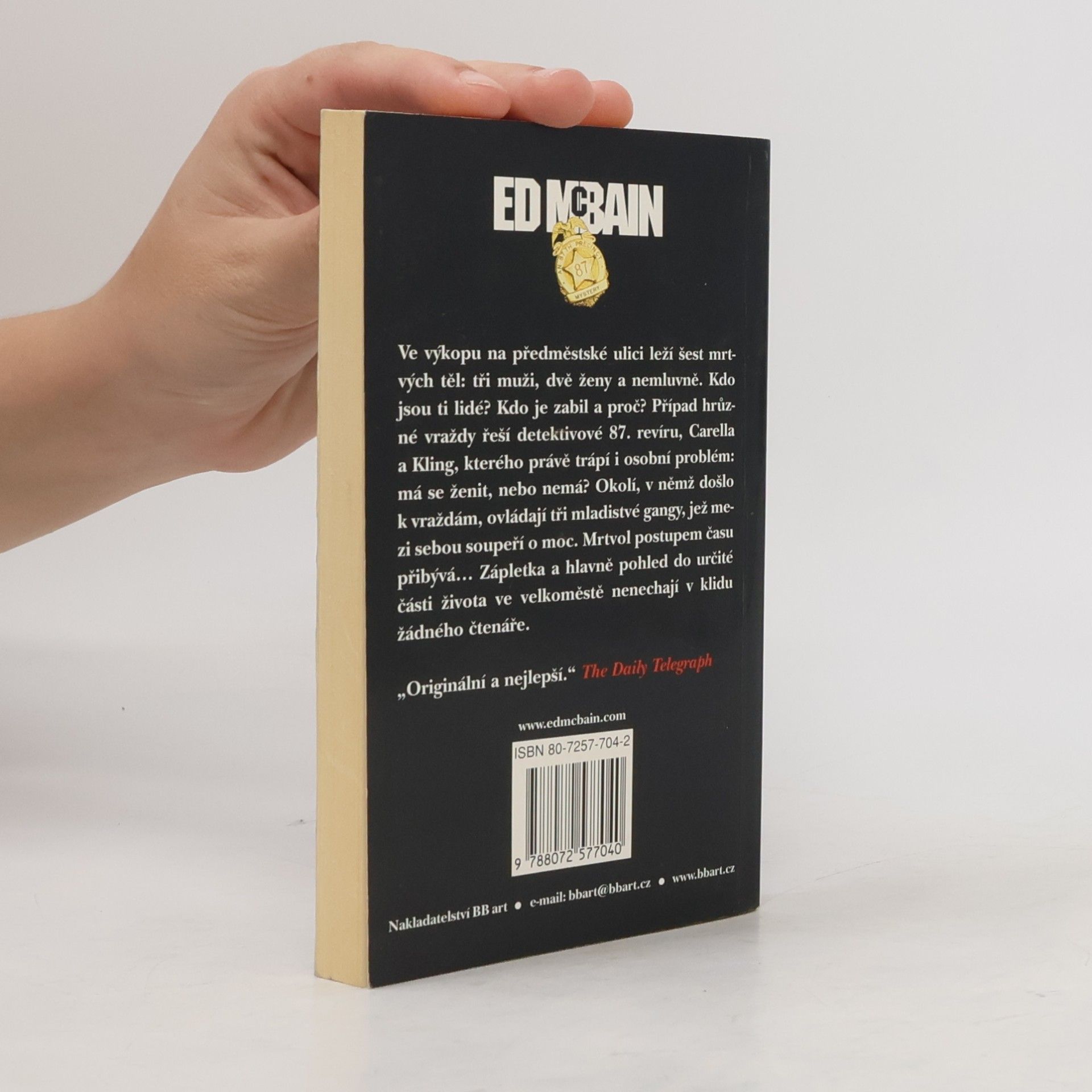 Ed McBain Jeho slovo je zákon