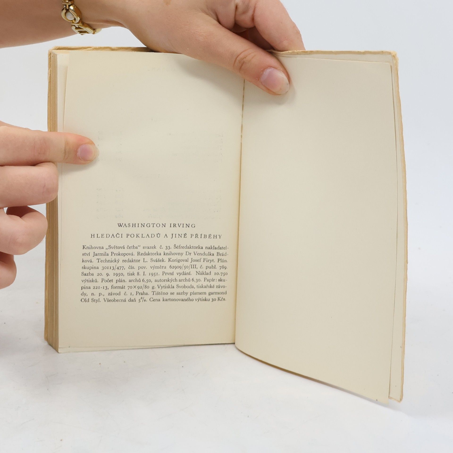 Washington Irving Hledači pokladů