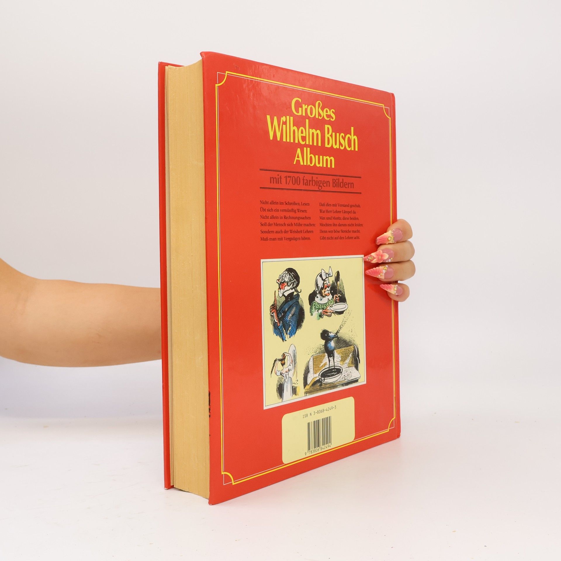 Wilhelm Busch Großes Wilhelm Busch Album mit 1700 farbigen Bildern