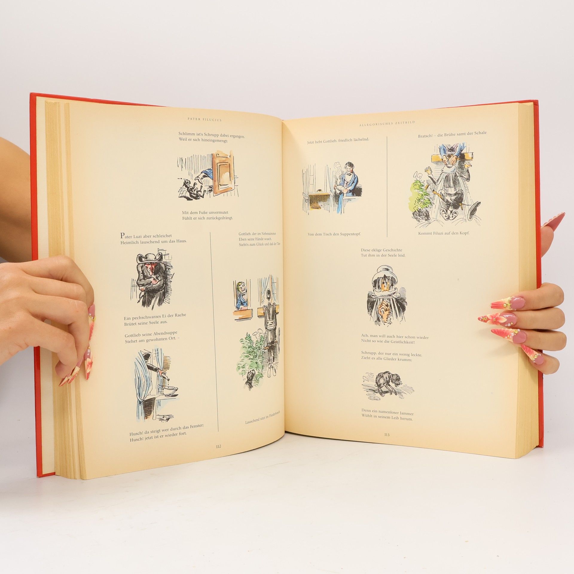 Wilhelm Busch Großes Wilhelm Busch Album mit 1700 farbigen Bildern