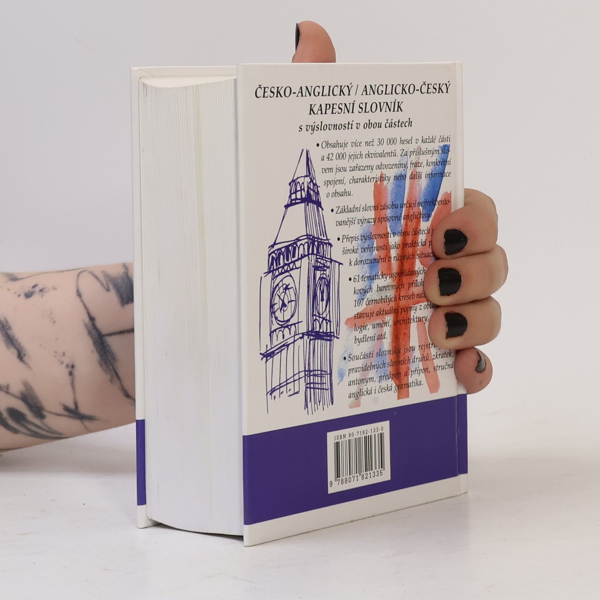 Jiří Kučera Česko-anglický a anglicko-český kapesní slovník s výslovností v obou částech