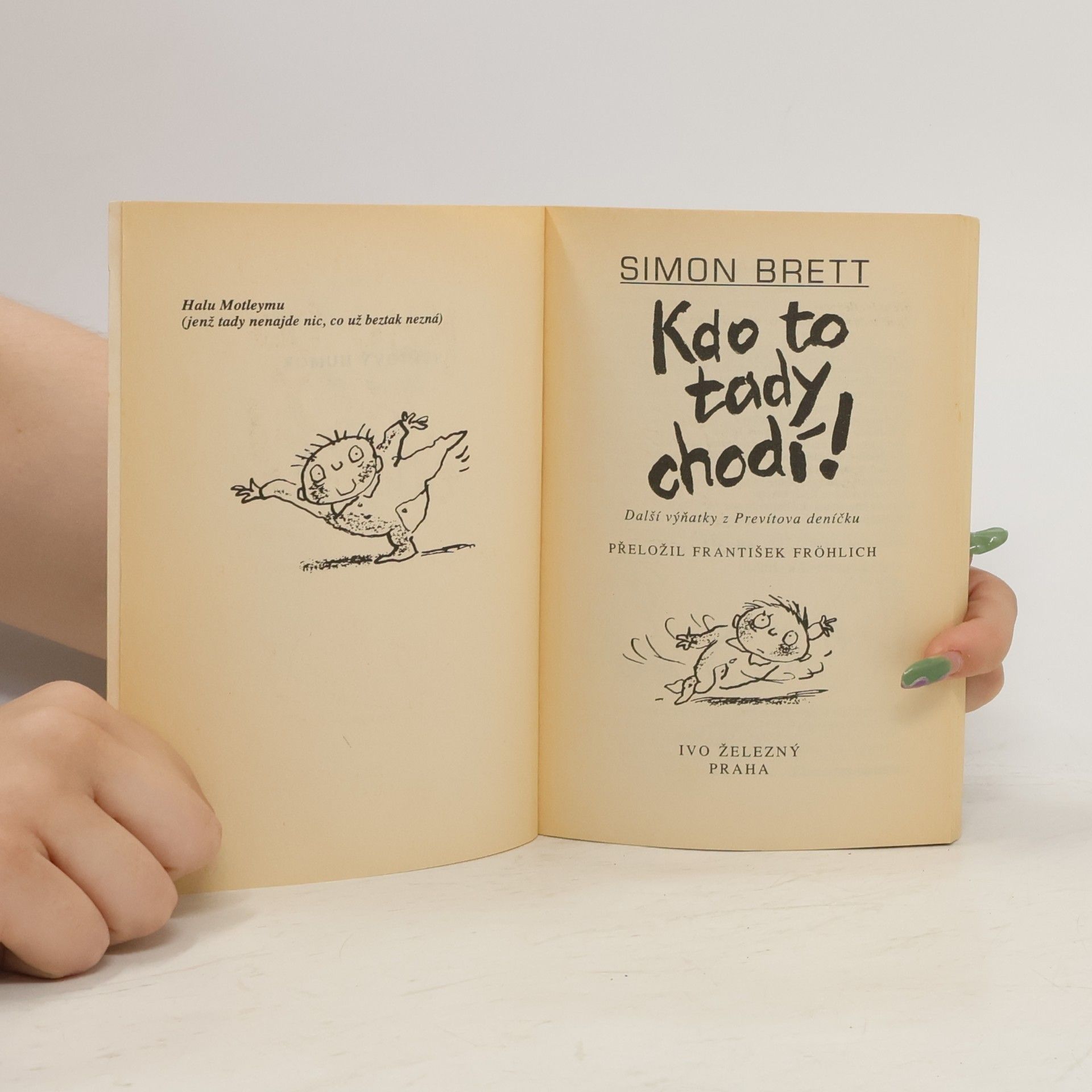 Simon Brett Kdo to tady chodí!