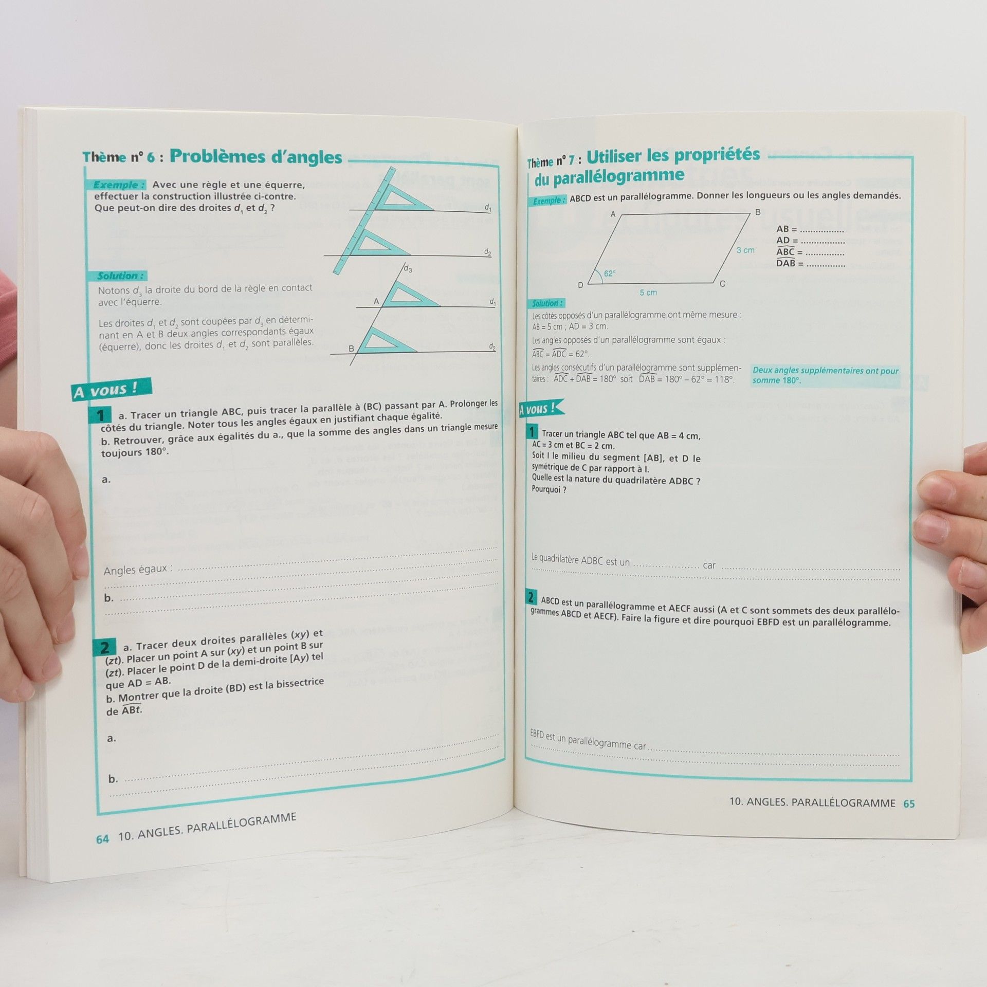 Philippe Depresle Mathématiques, 5e. Cahier d'exercices