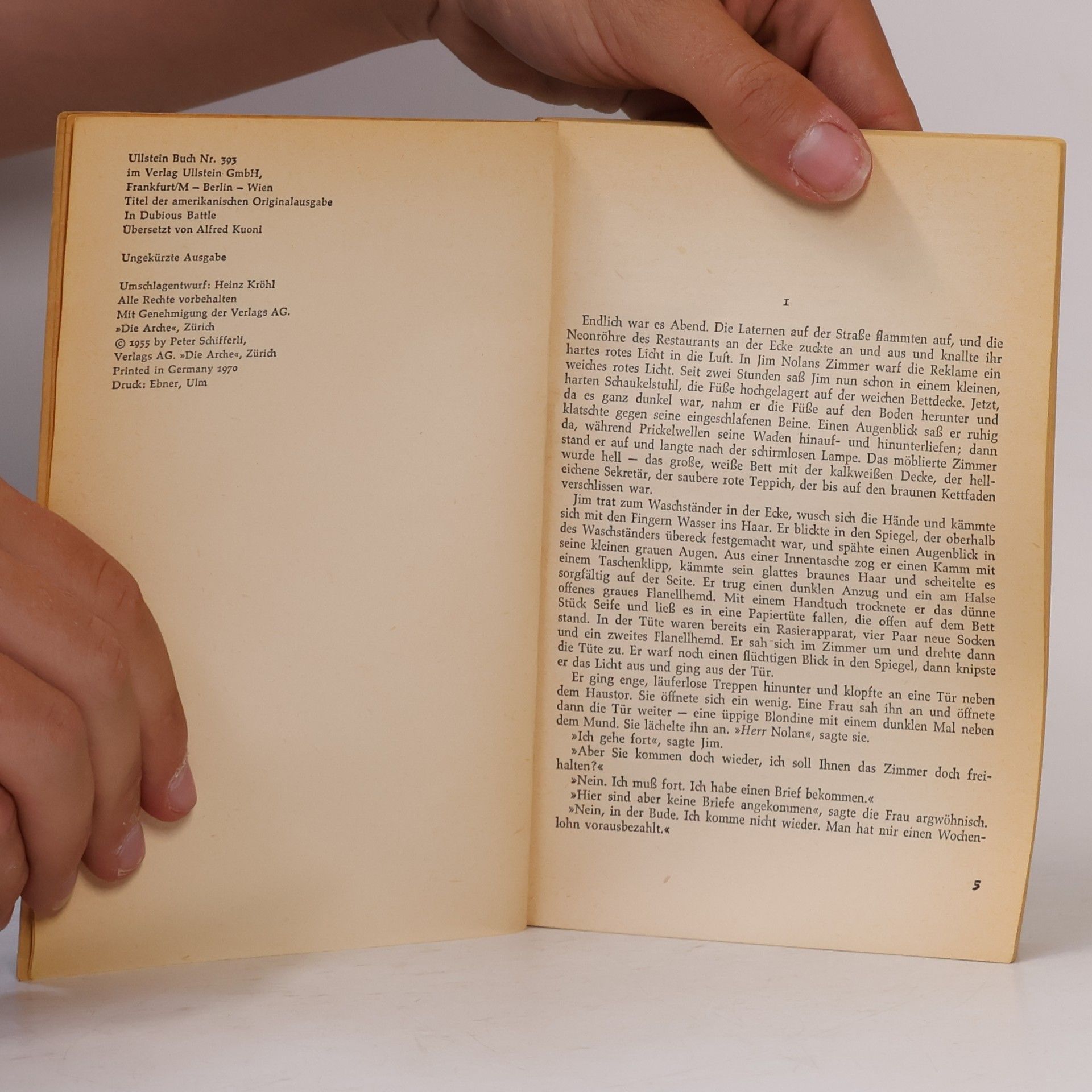 John Steinbeck Stürmische Ernte