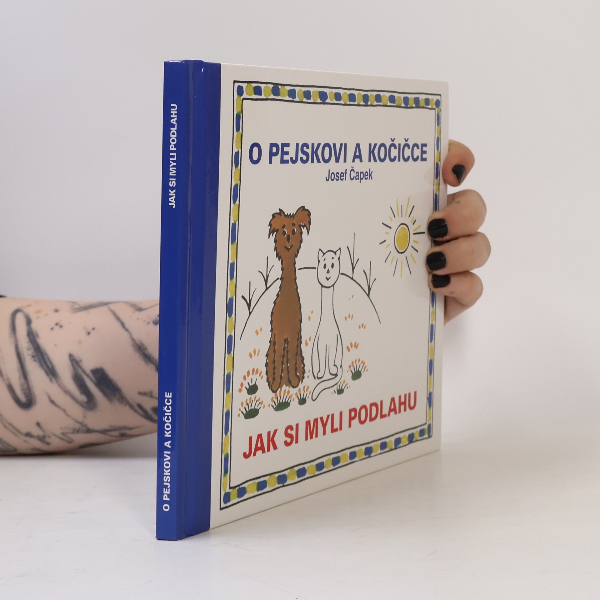 Josef Čapek O pejskovi a kočičce. Jak si myli podlahu